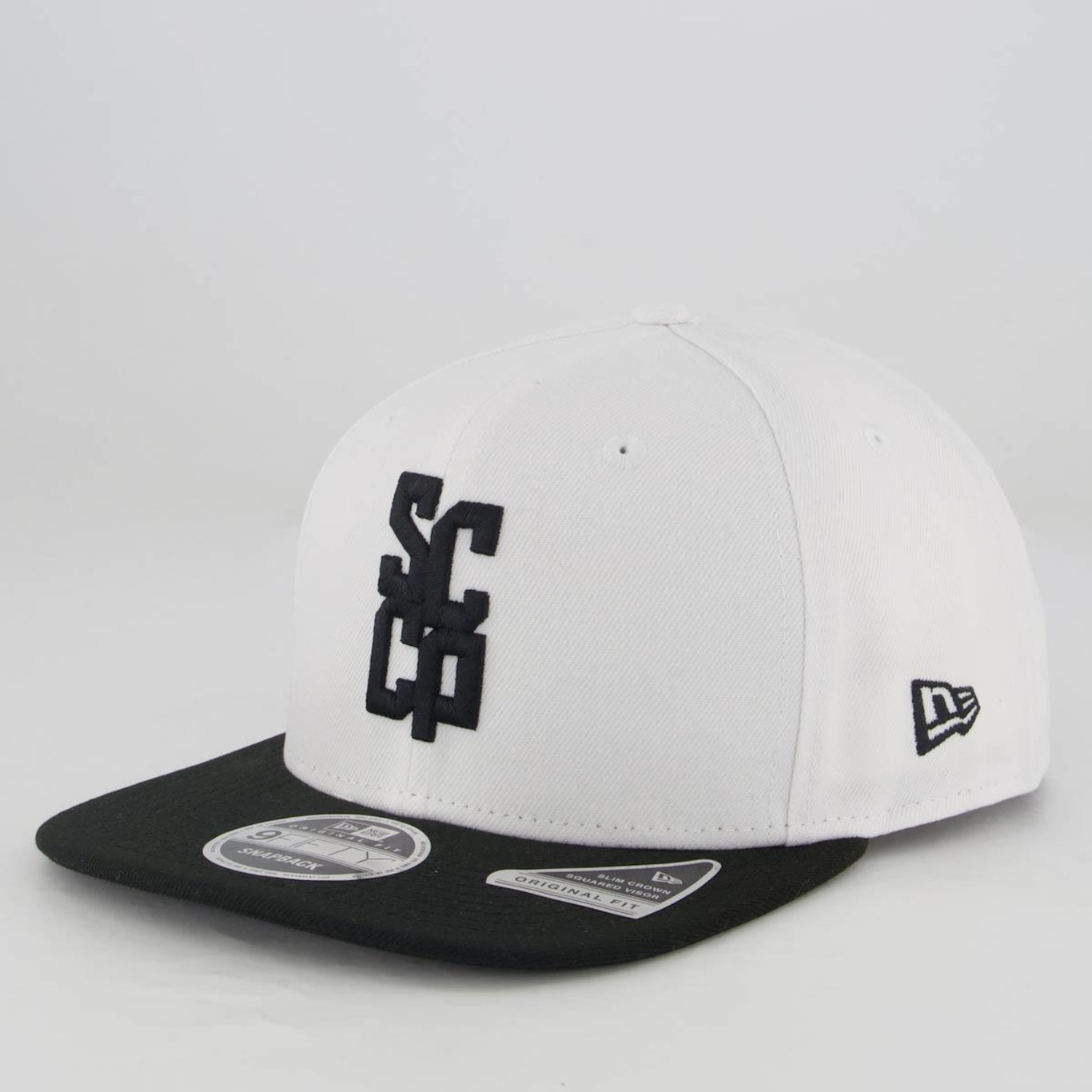 Boné Aba Reta New Era Corinthians 950 Sccp - Snapback - Adulto - Foto 1