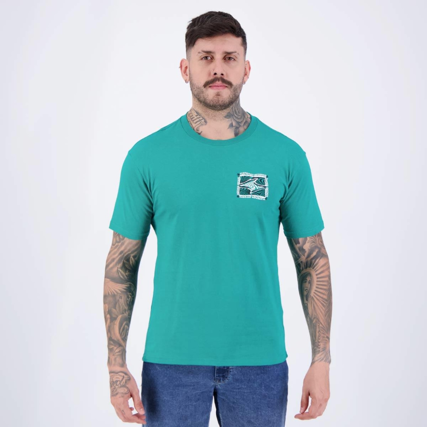 Camiseta Nicoboco Dustin - Masculina - Foto 1