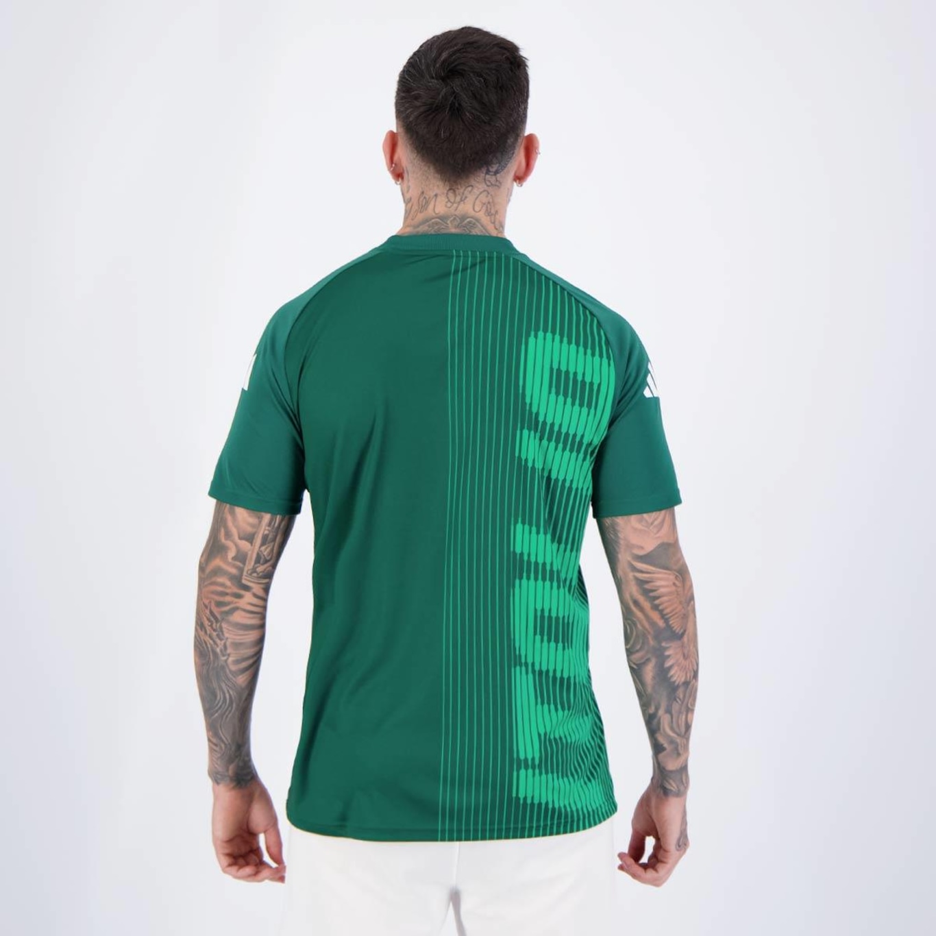 Camisa Itália 2025 adidas Pré-Jogo - Masculina - Foto 4