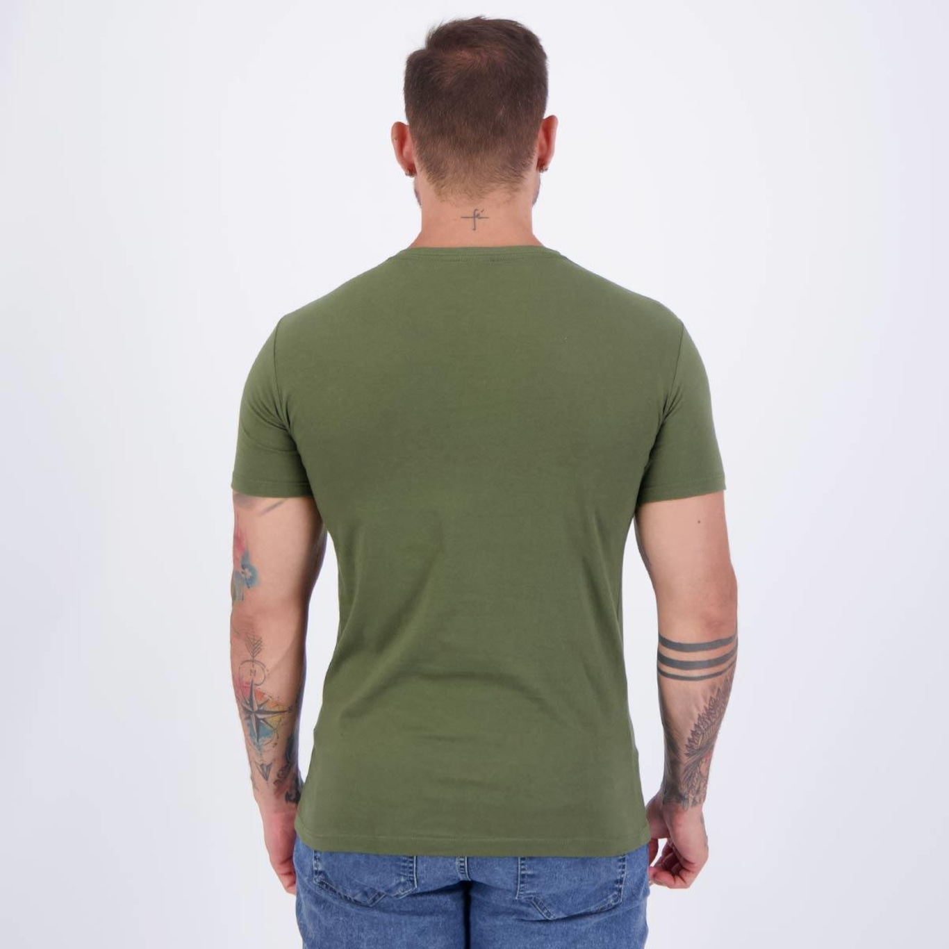 Camiseta Vibe Casual Masculina - Foto 4