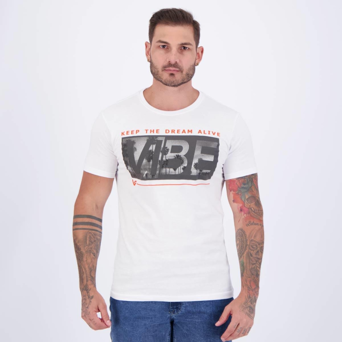 Camiseta Vibe Básica - Masculina - Foto 1