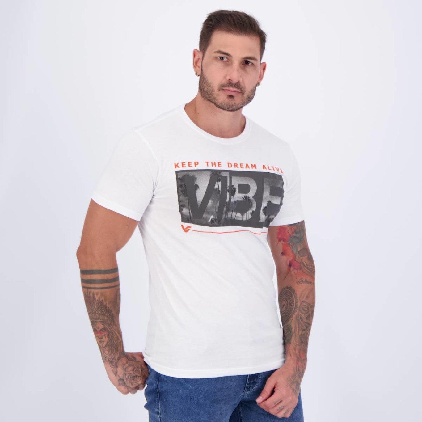 Camiseta Vibe Básica - Masculina - Foto 2