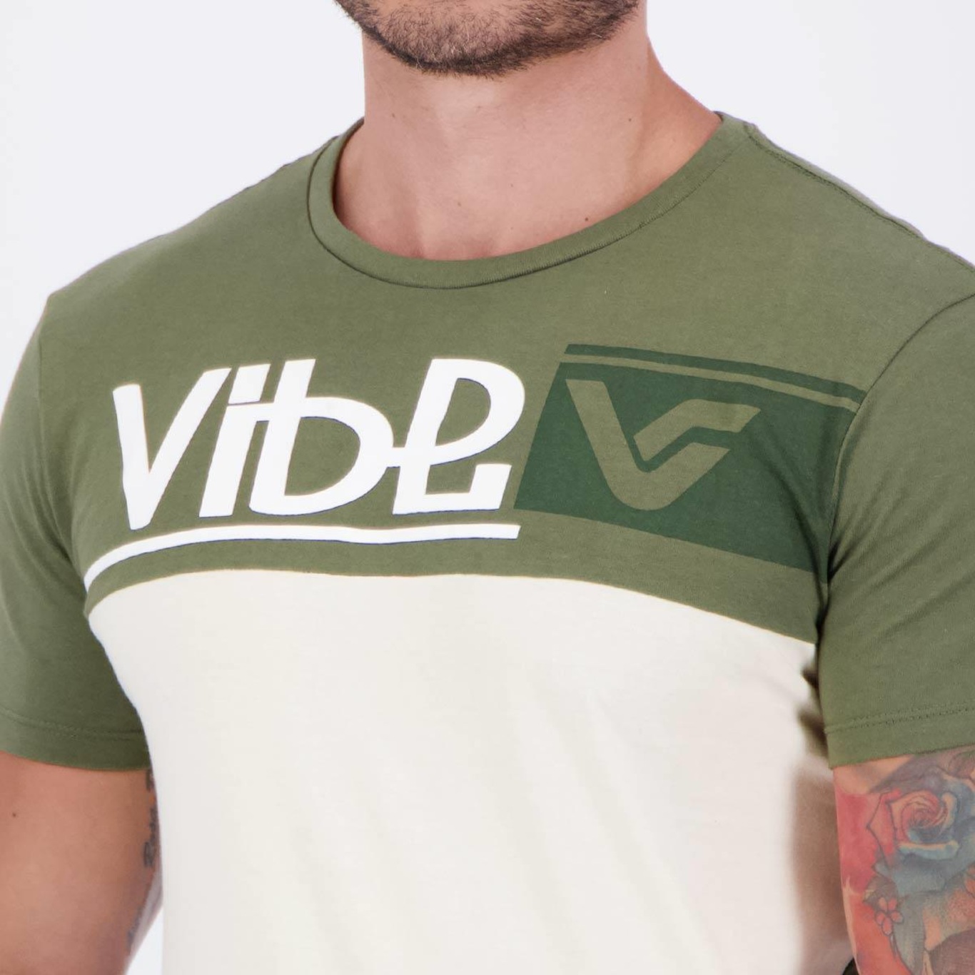 Camiseta Vibe Casual Masculina - Foto 5