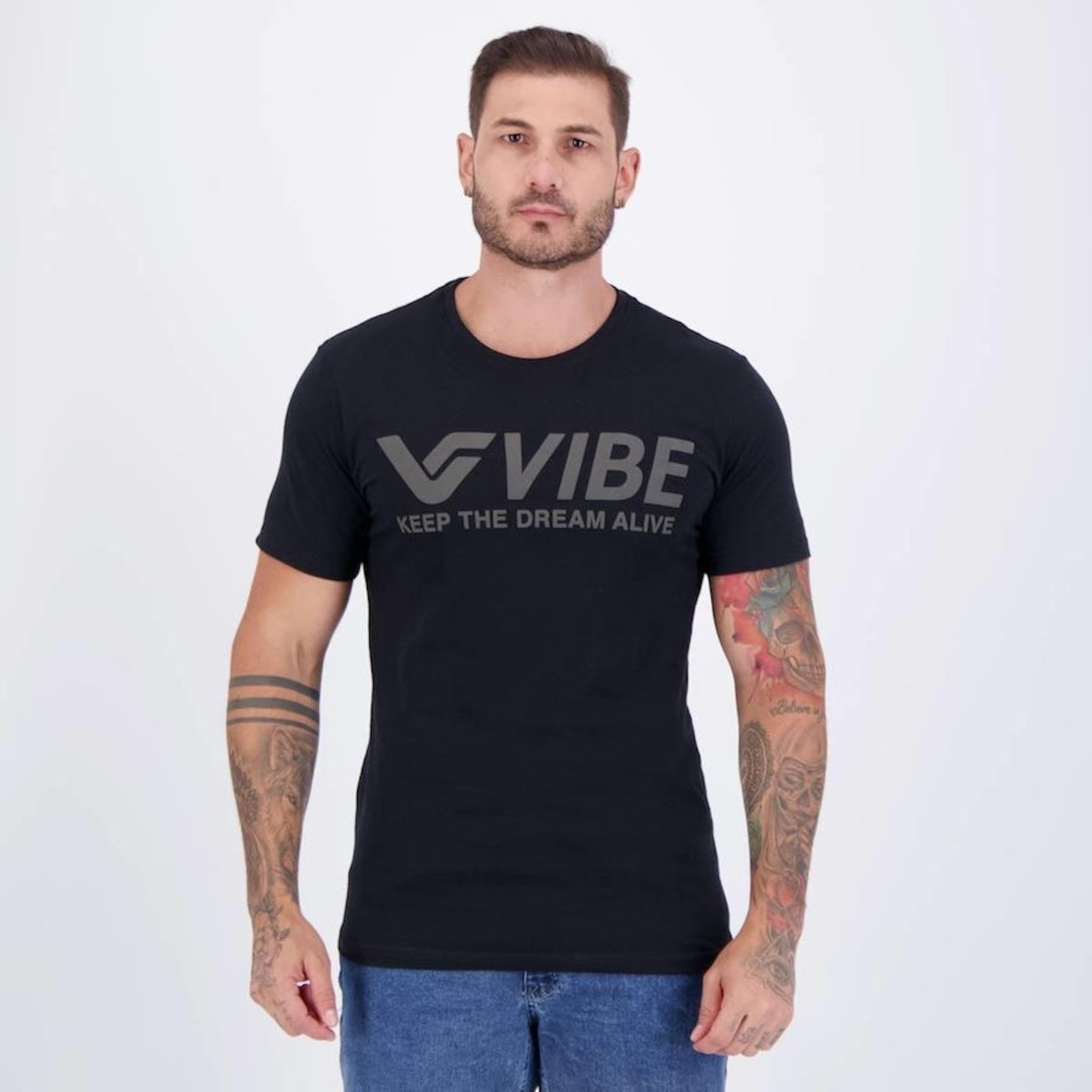 Camiseta Vibe Basic - Masculina - Foto 1