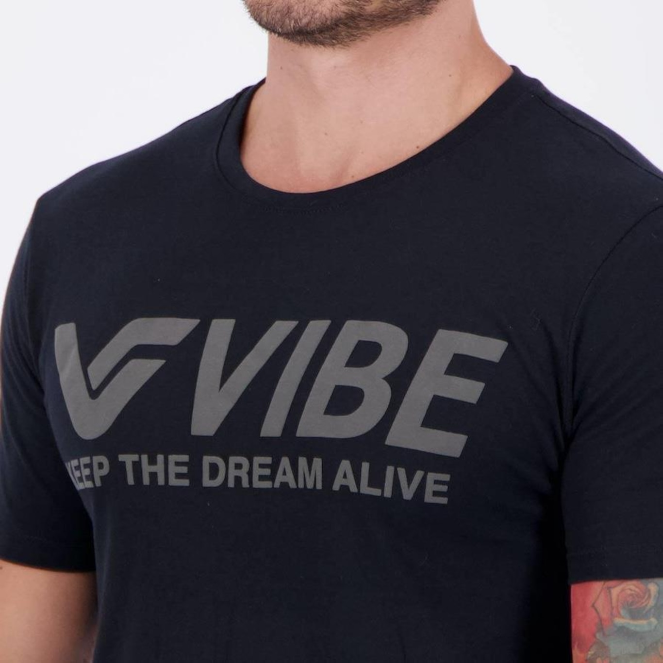 Camiseta Vibe Basic - Masculina - Foto 5