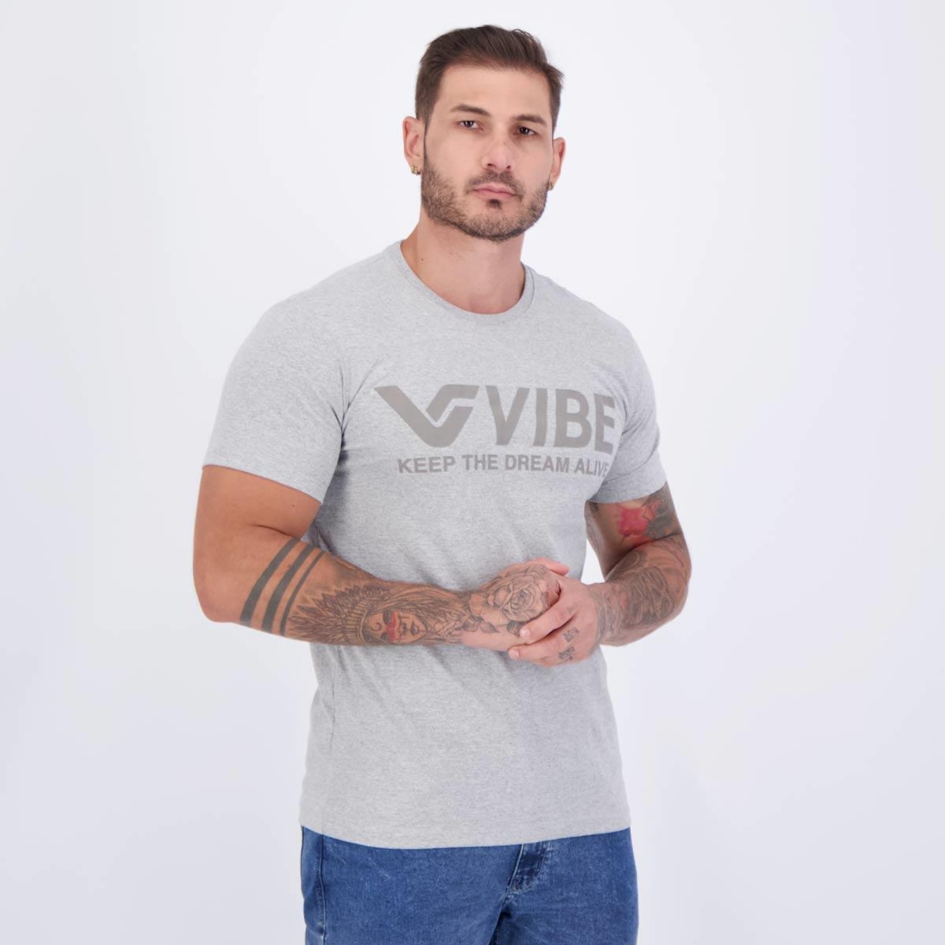 Camiseta Vibe Básica - Masculina - Foto 2