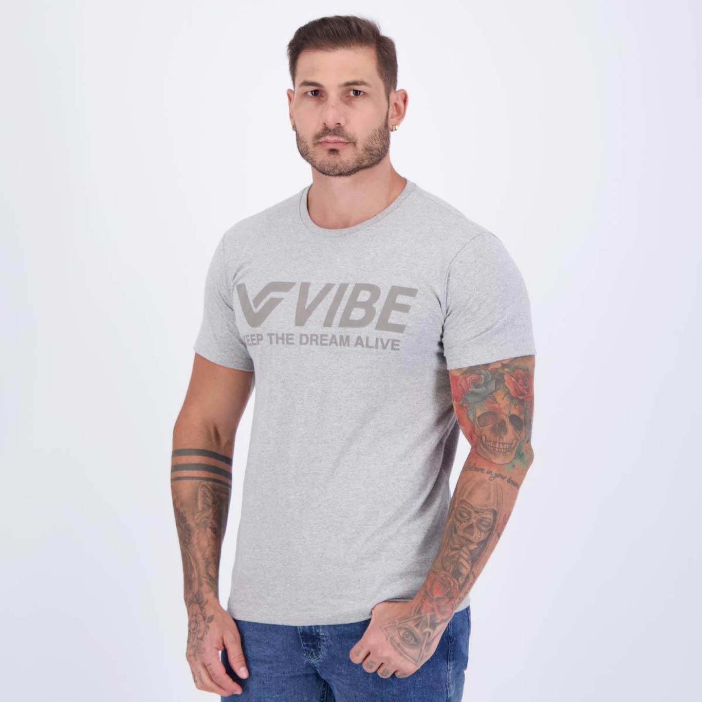 Camiseta Vibe Básica - Masculina - Foto 3