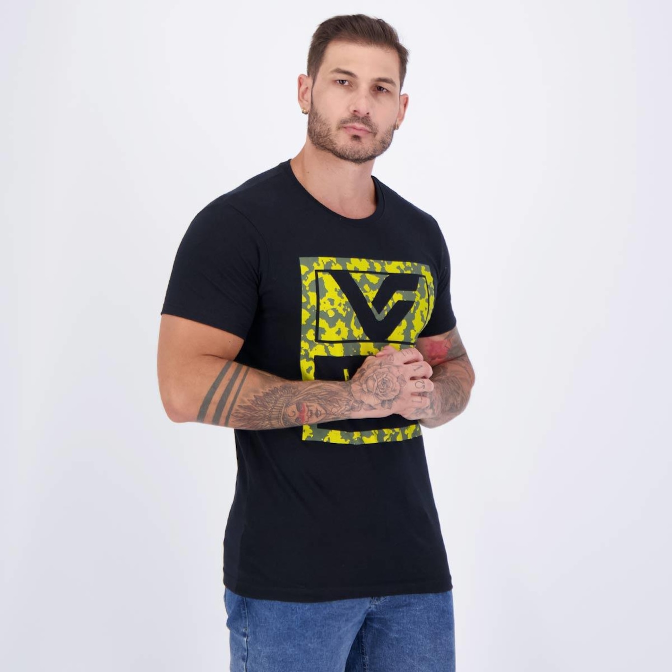 Camiseta Vibe Casual Masculina - Foto 2