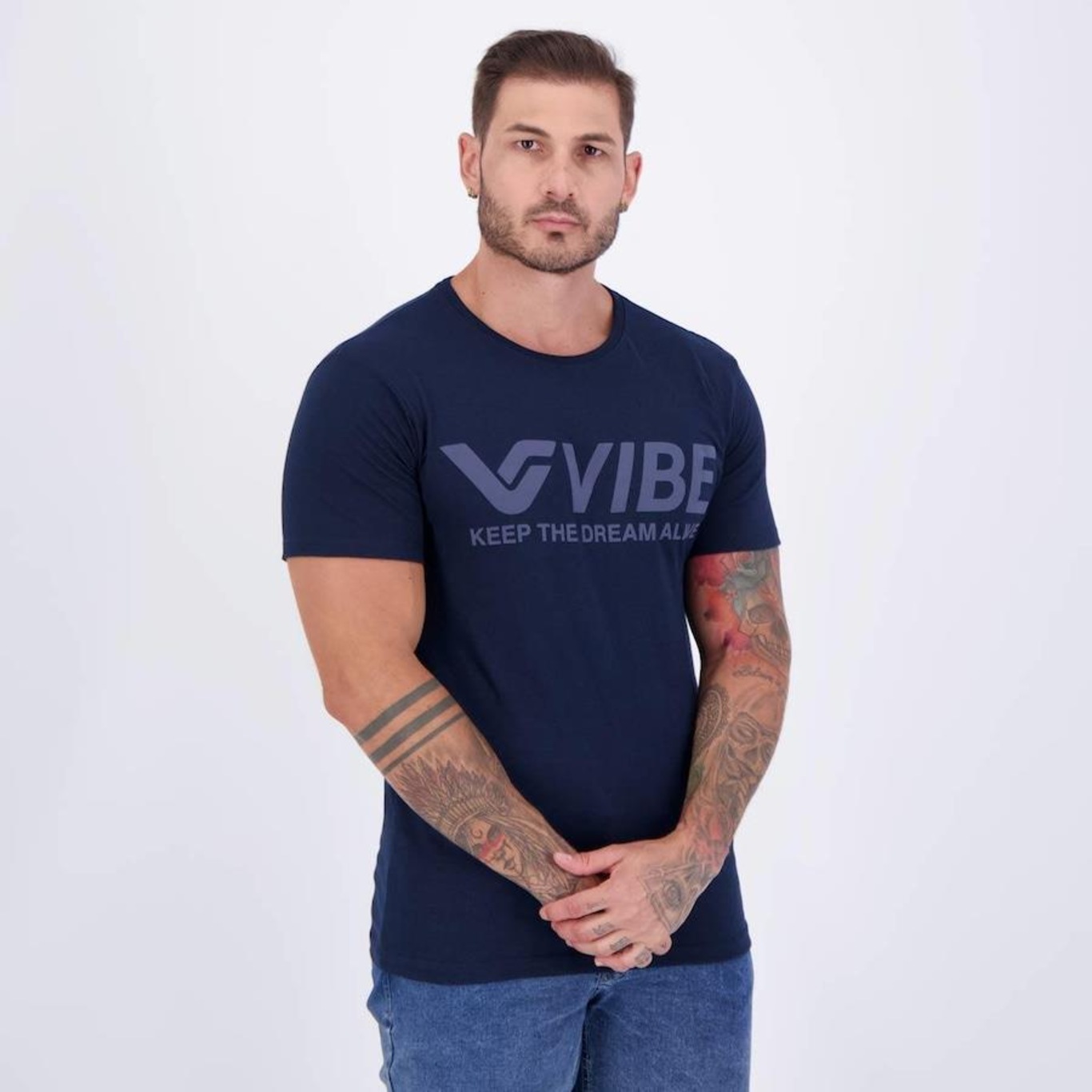 Camiseta Vibe Básica - Masculina - Foto 2