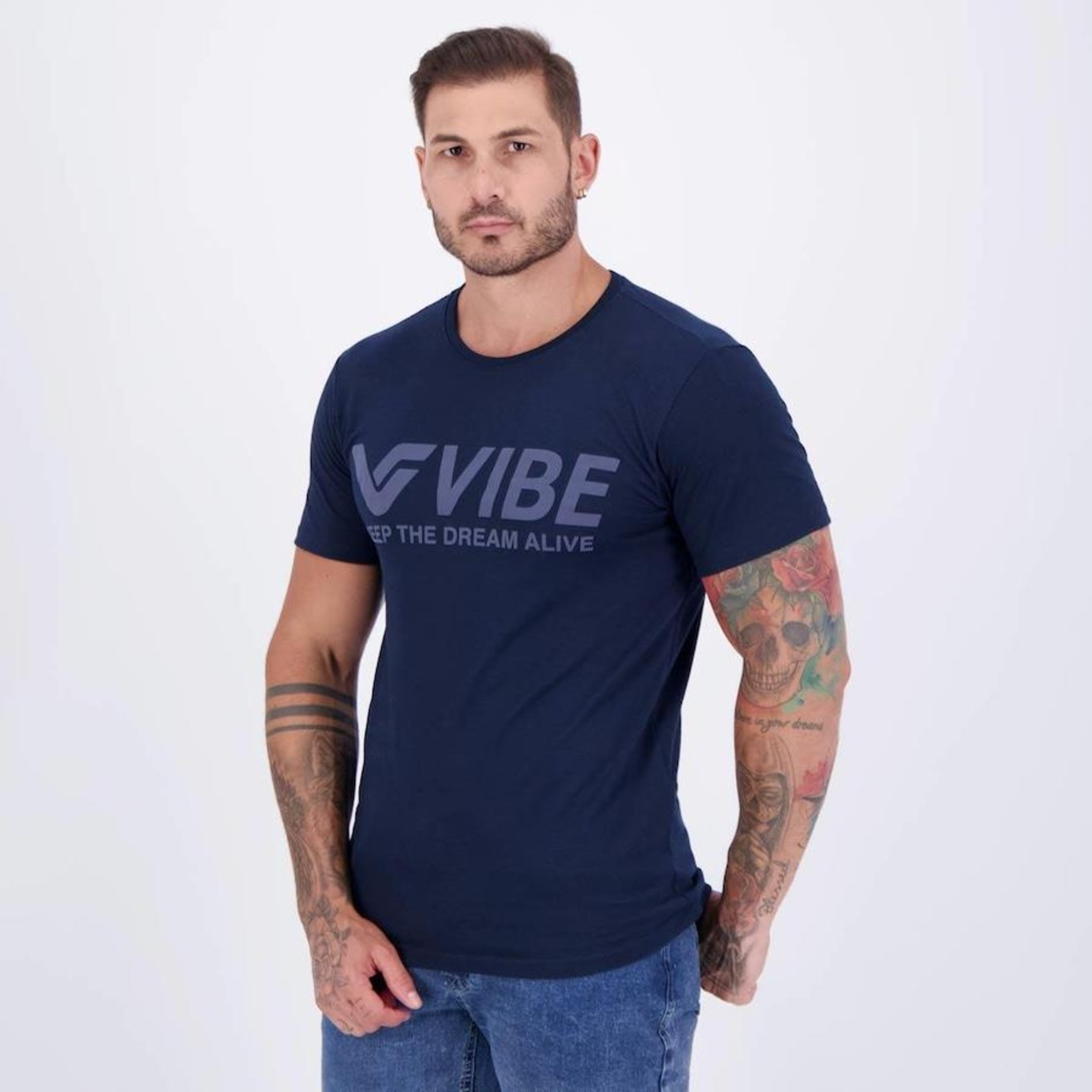 Camiseta Vibe Básica - Masculina - Foto 3