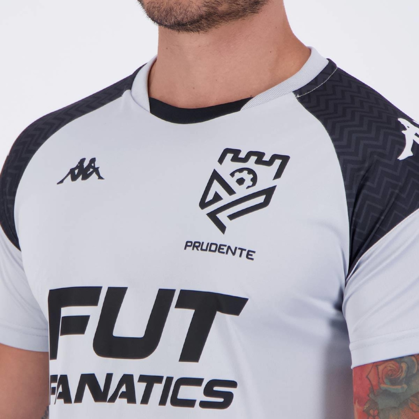 Camisa Kappa Grêmio Prudente Comissão 2024 - Masculina - Foto 5