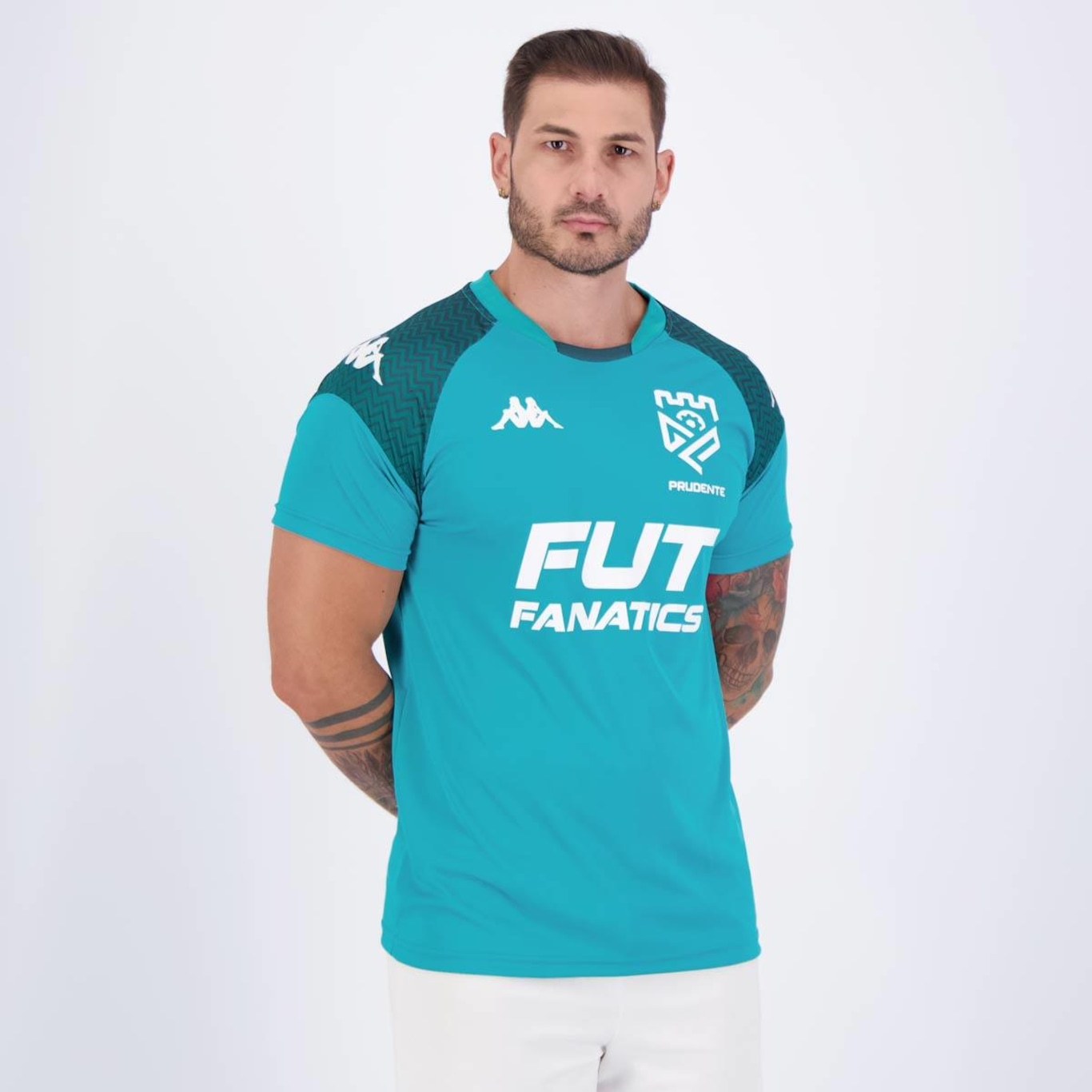 Camisa Kappa Grêmio Prudente Goleiro 2024 - Masculina - Foto 2