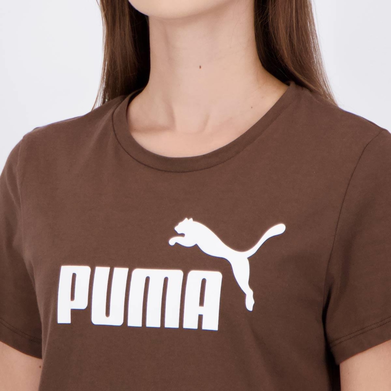 Camiseta Puma Ess Logo Tee - Feminina - Foto 5