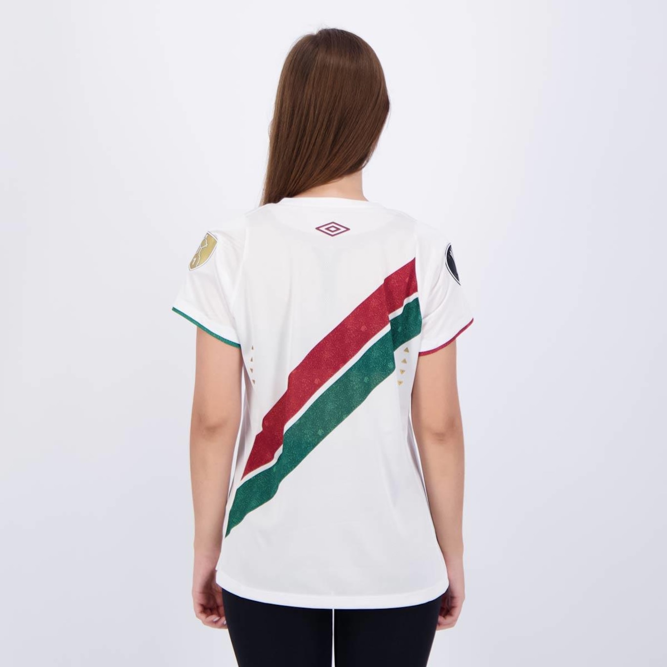 Camisa do Fluminense Ii 2024 Umbro Jogador Patch Libertadores - Feminina - Foto 4