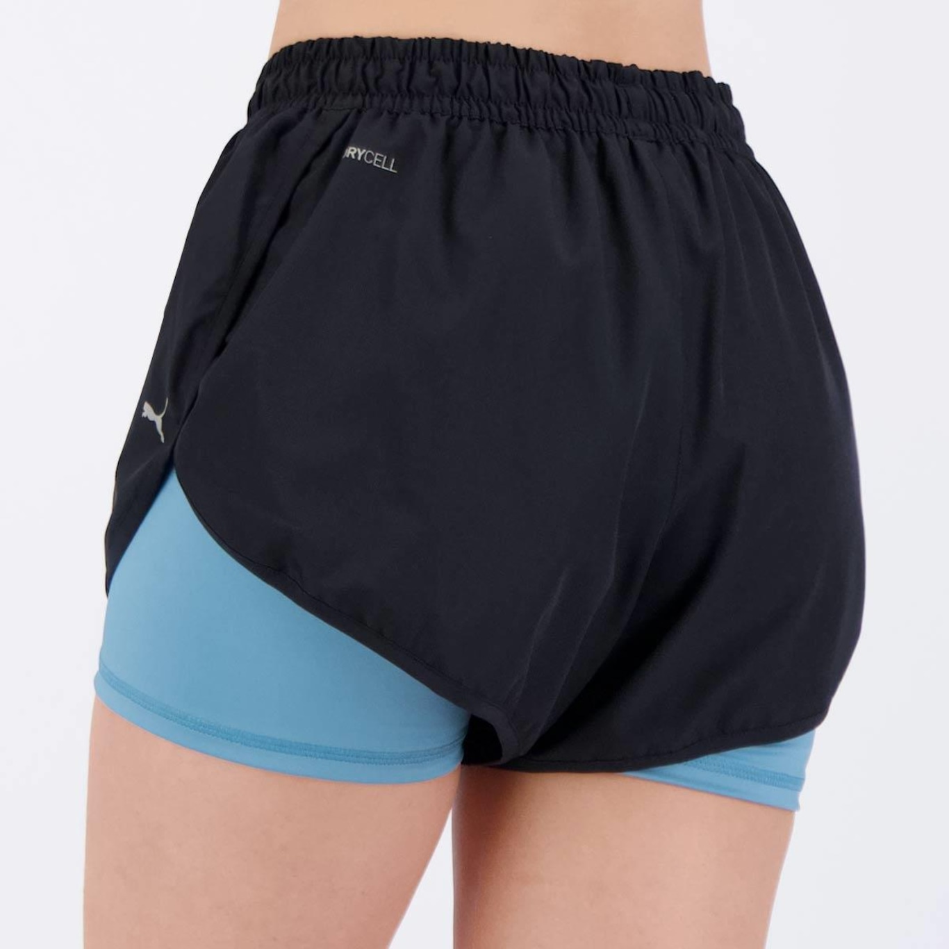 Shorts Puma 2 em 1 - Feminino - Foto 3