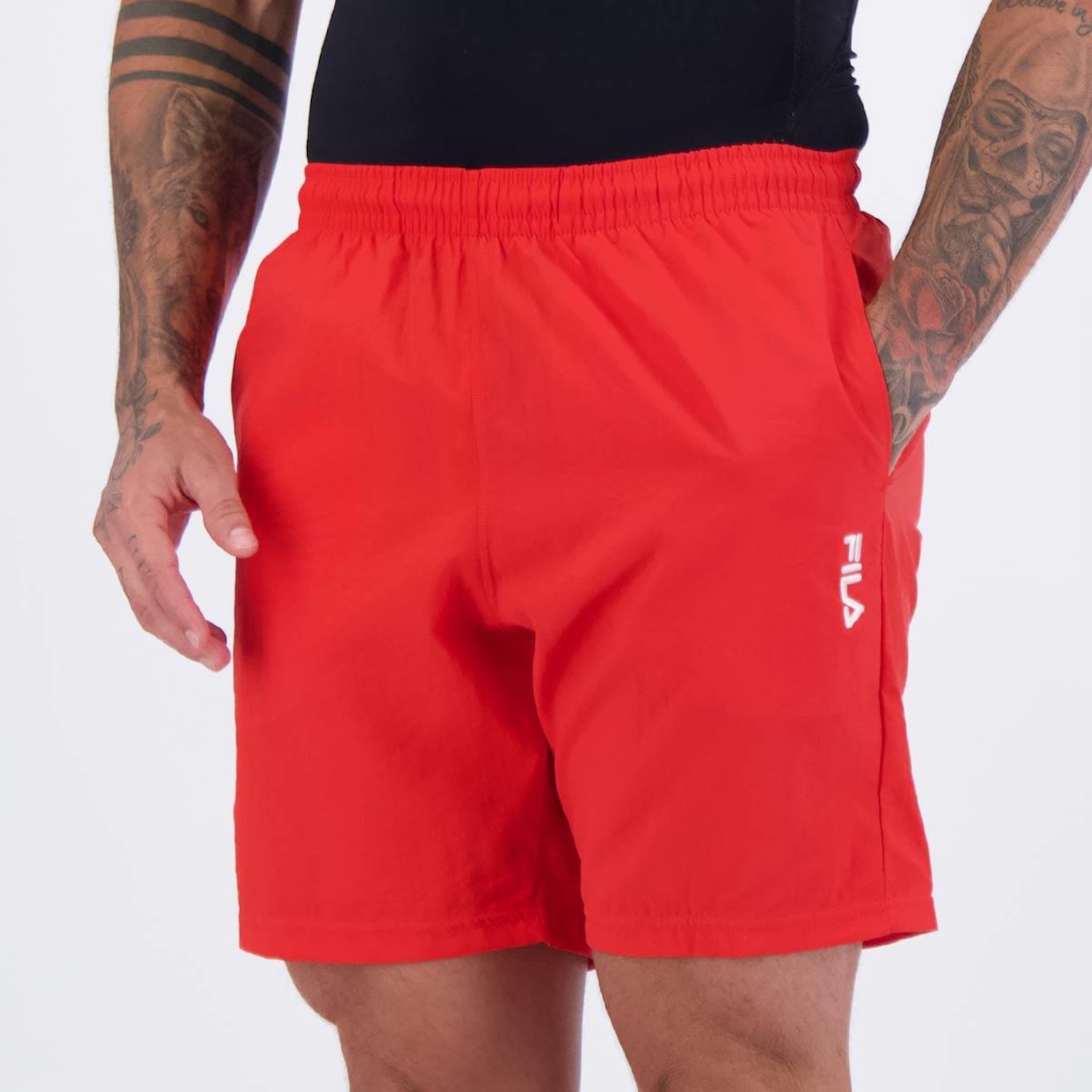 Bermuda Fila Basic - Masculina - Foto 3