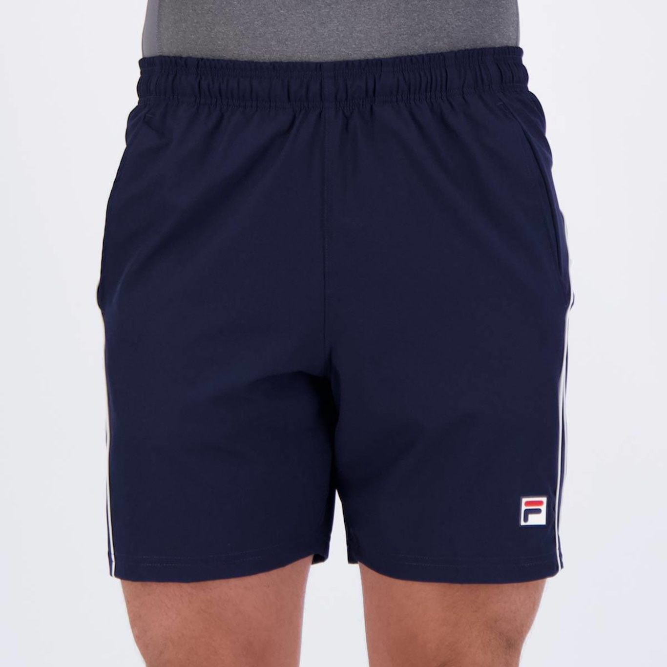 Bermuda Fila Tennis Line Ii - Masculina - Foto 1