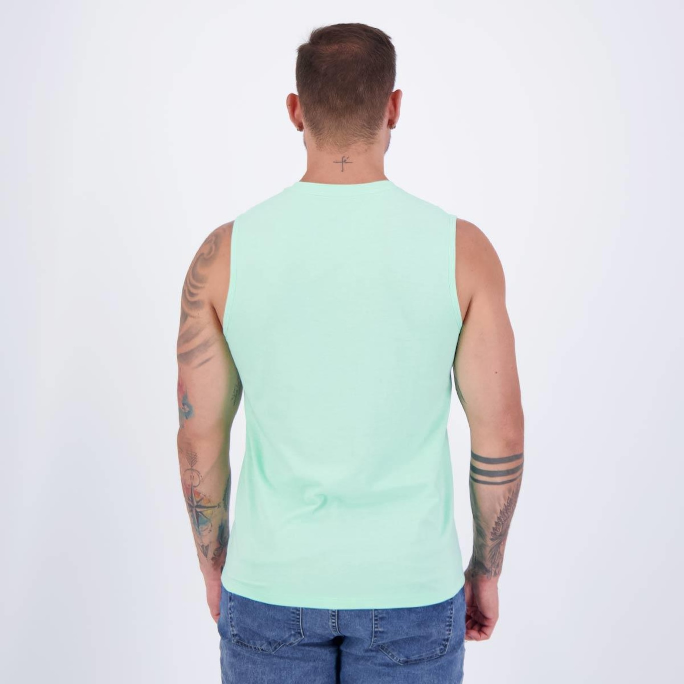 Camiseta Regata Fila Essential Floating - Masculina - Foto 4