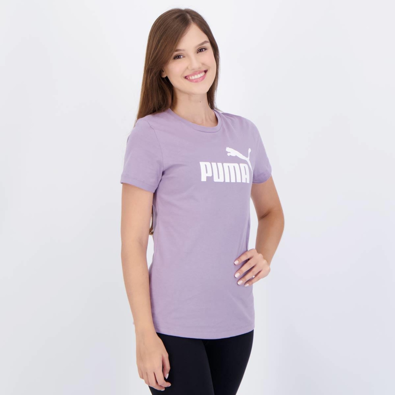 Camiseta Puma Ess Logo Tee - Feminina - Foto 2