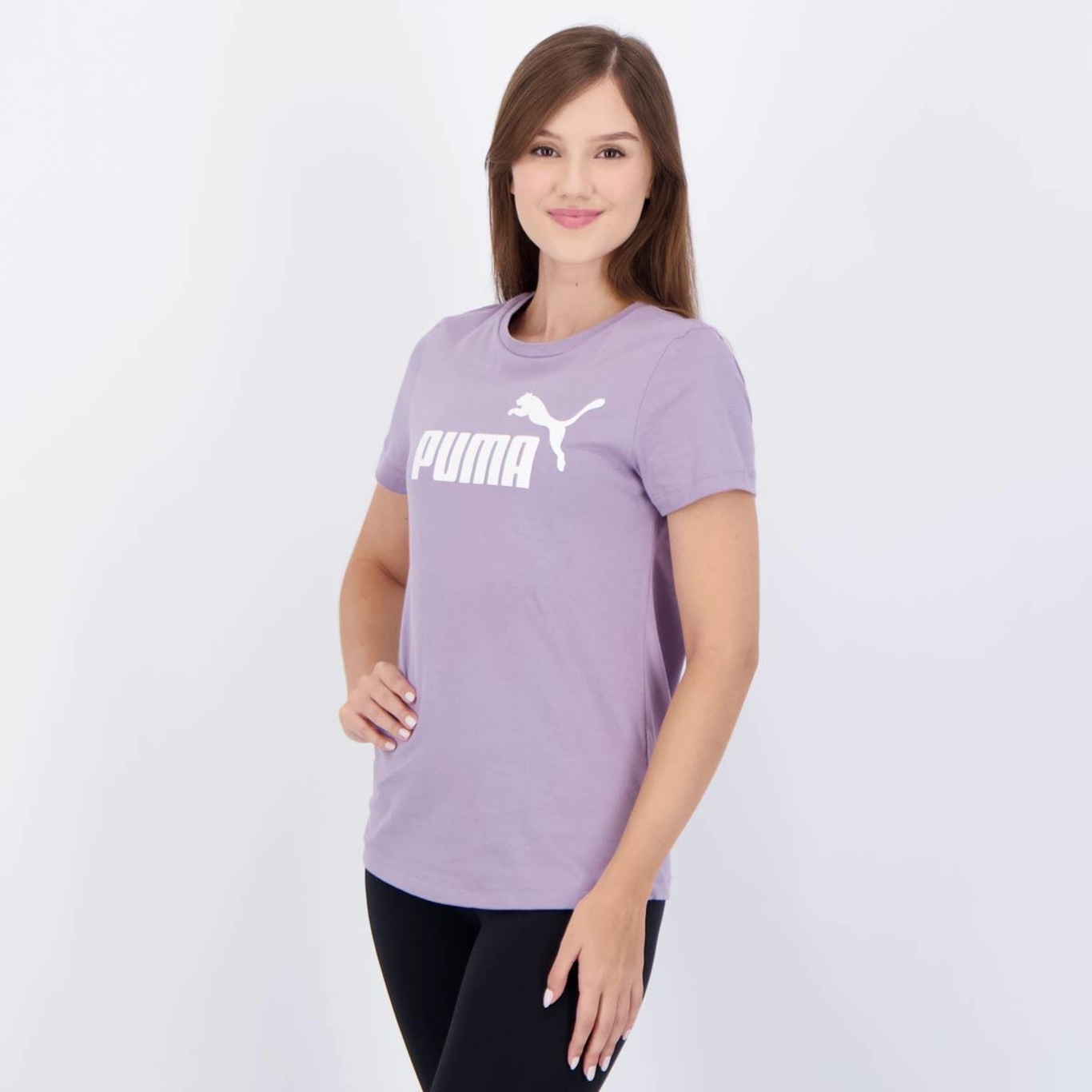 Camiseta Puma Ess Logo Tee - Feminina - Foto 3