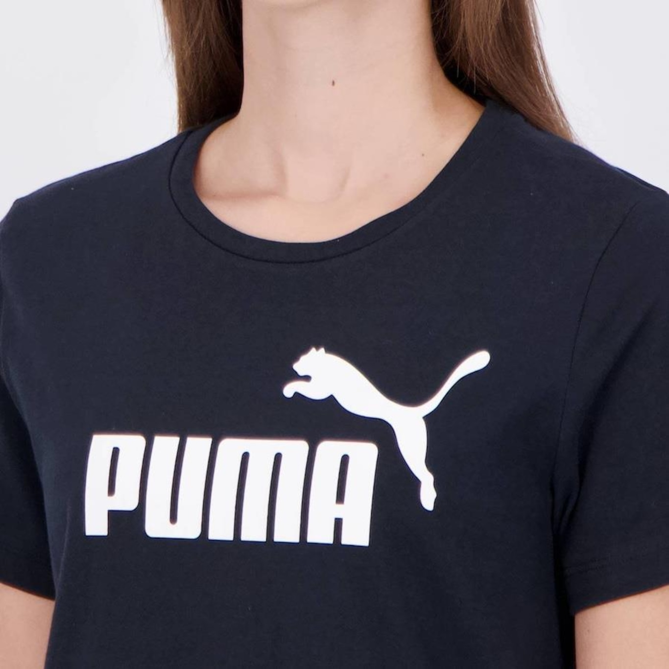 Camiseta Puma Ess Logo W - Feminina - Foto 5