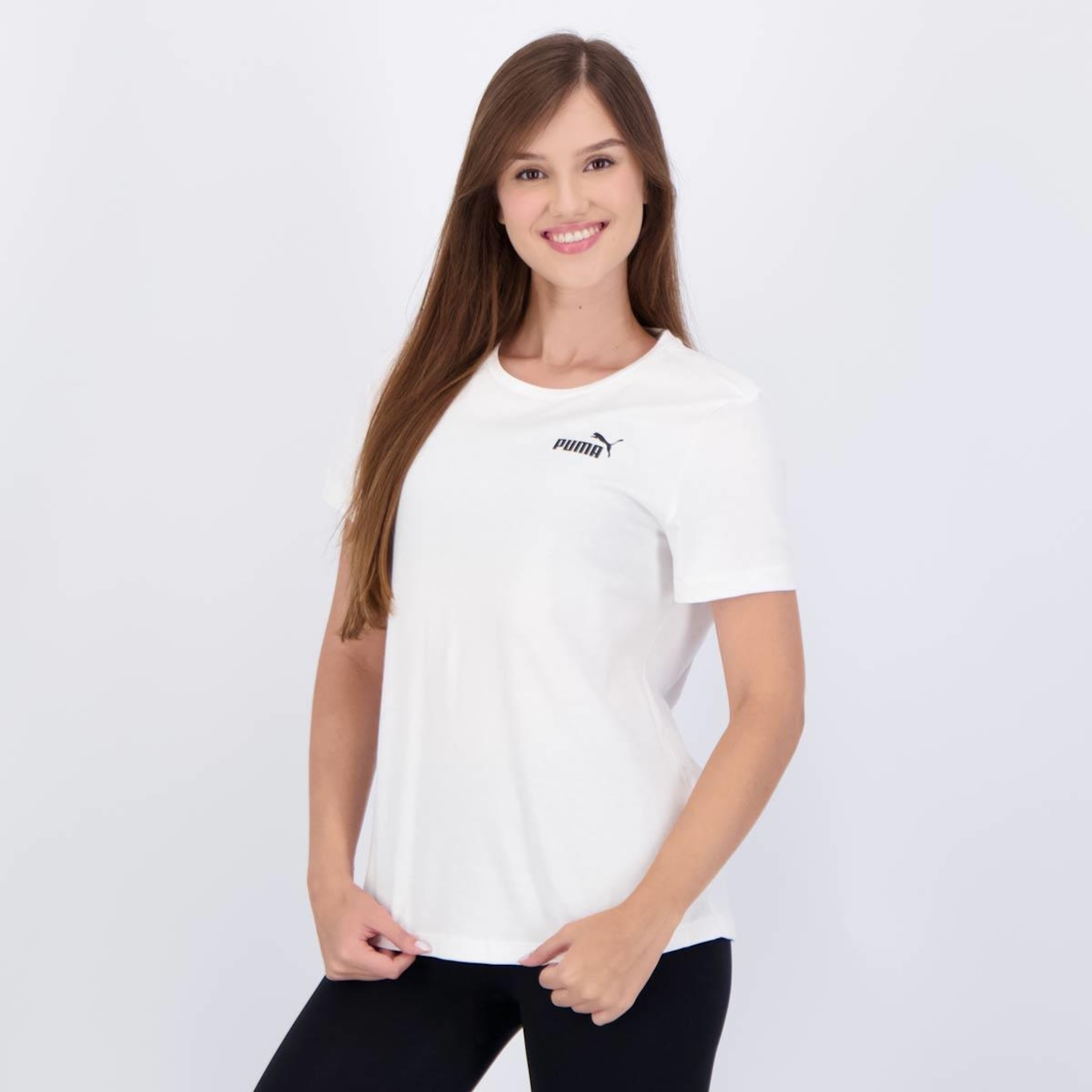 Camiseta Puma Ess Small Logo W - Feminina - Foto 3