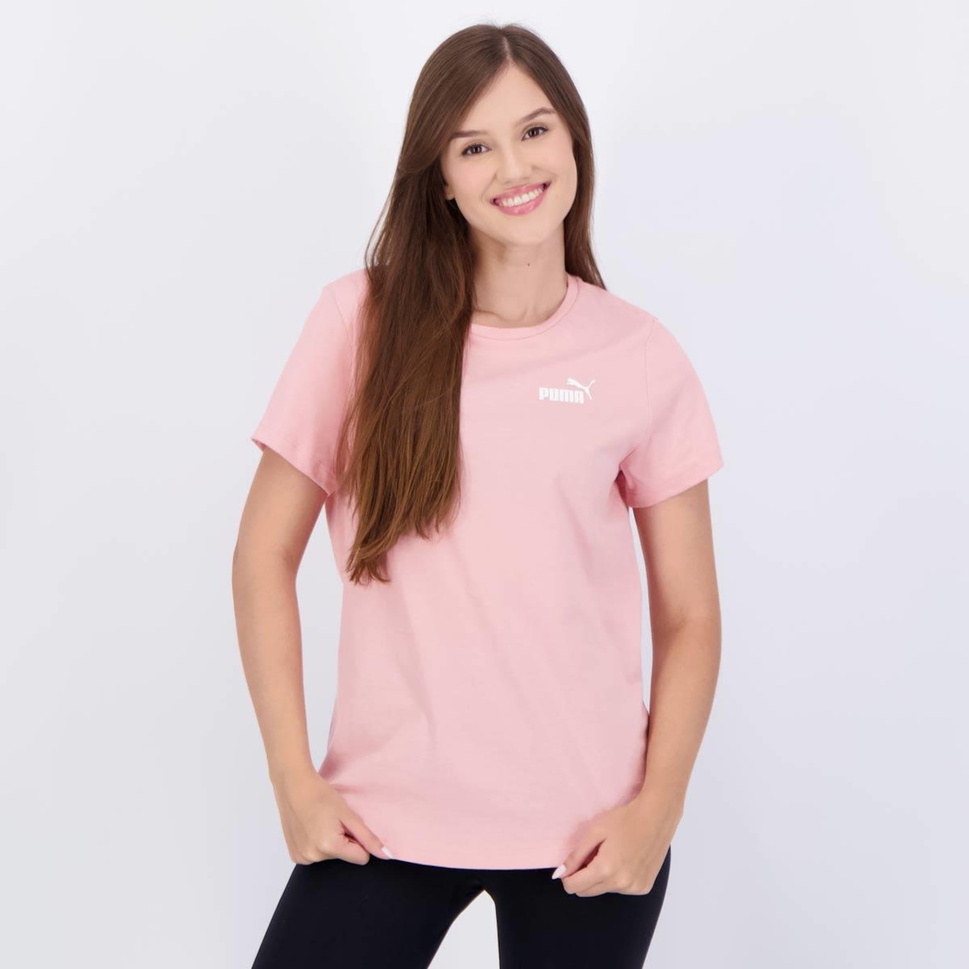 Camiseta Puma Ess Small Logo W - Feminina - Foto 1