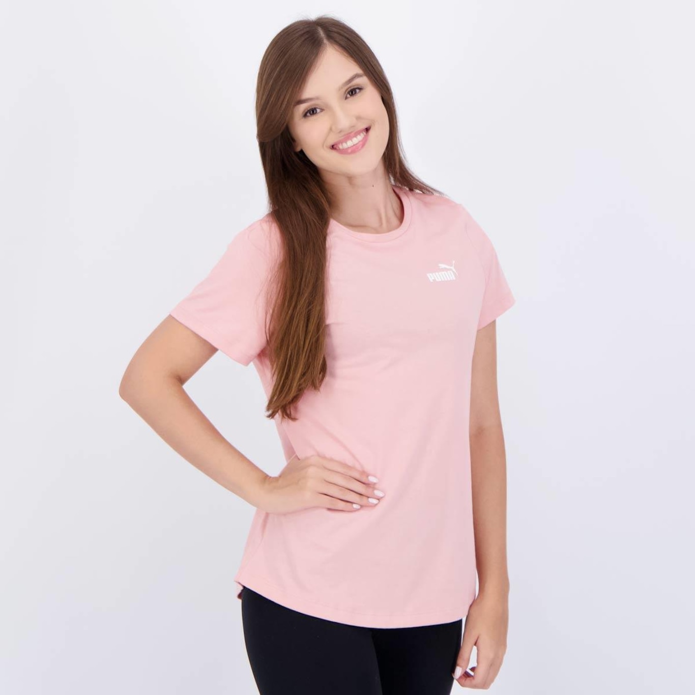 Camiseta Puma Ess Small Logo W - Feminina - Foto 2