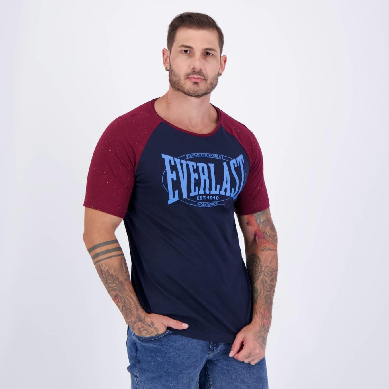 Camiseta Everlast Basic - Masculina - Foto 2