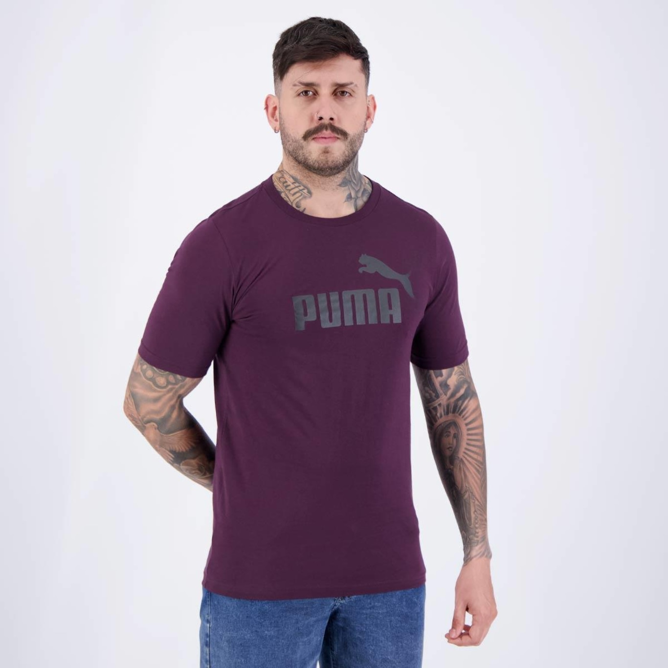 Camiseta Puma Ess Logo - Masculina - Foto 2