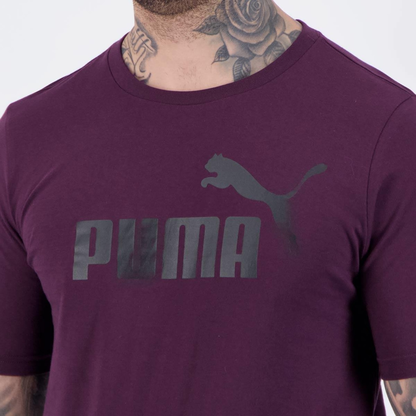 Camiseta Puma Ess Logo - Masculina - Foto 5