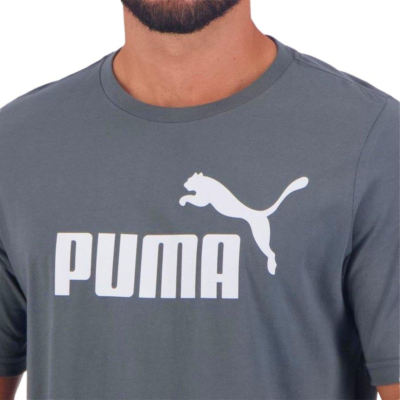 Camiseta Puma Ess Logo - Masculina - Foto 3