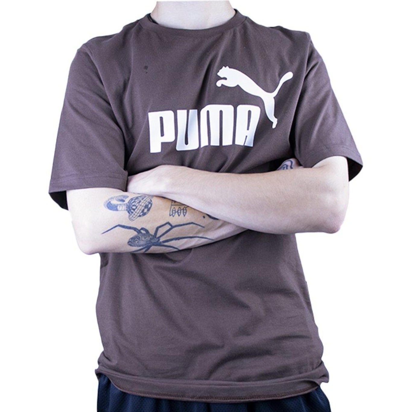 Camiseta Puma Ess Logo - Masculina - Foto 1