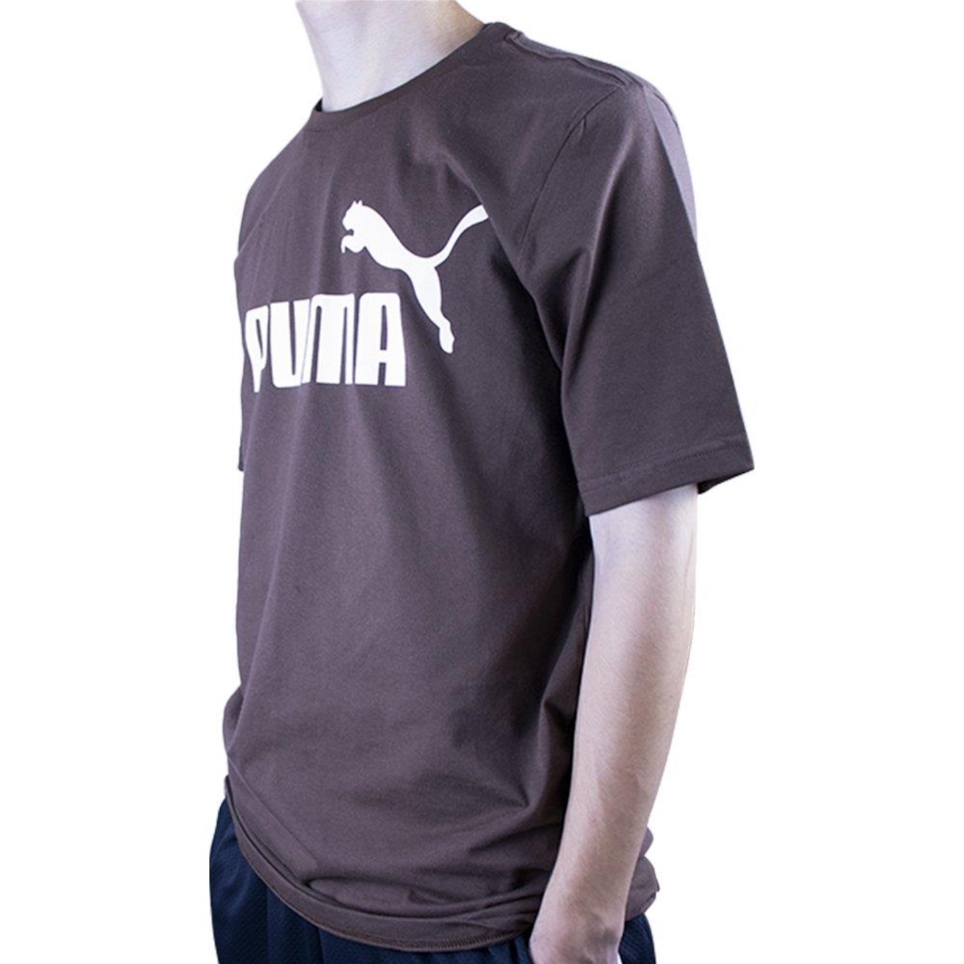 Camiseta Puma Ess Logo - Masculina - Foto 3