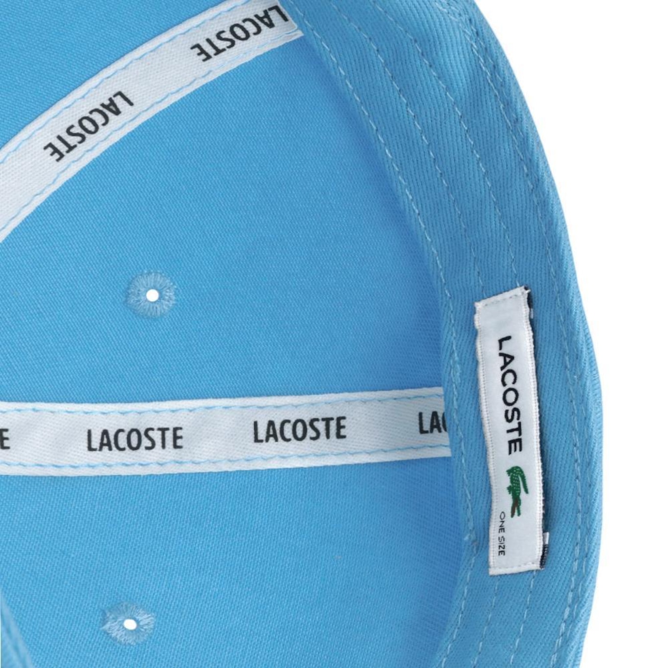 Boné Aba Curva Lacoste Rk4312 Core Essentials - strapback - Adulto - Foto 6