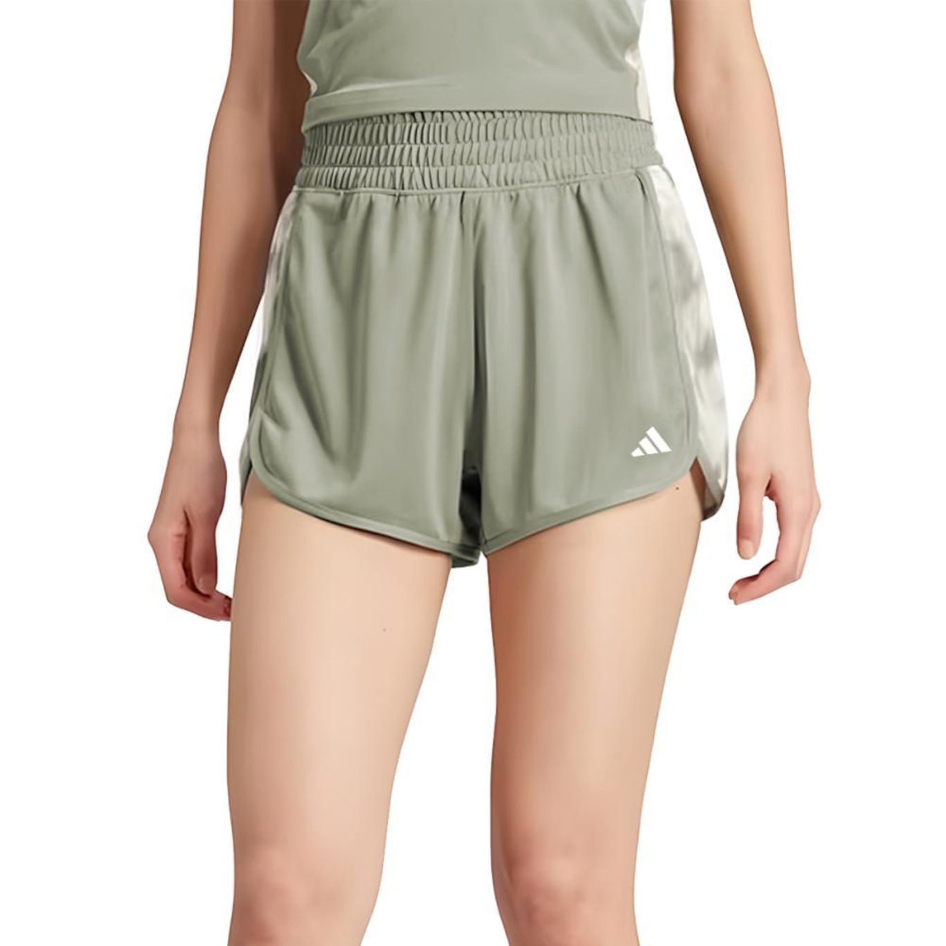 Shorts adidas Training Essentials Pacer Feminina - Foto 1