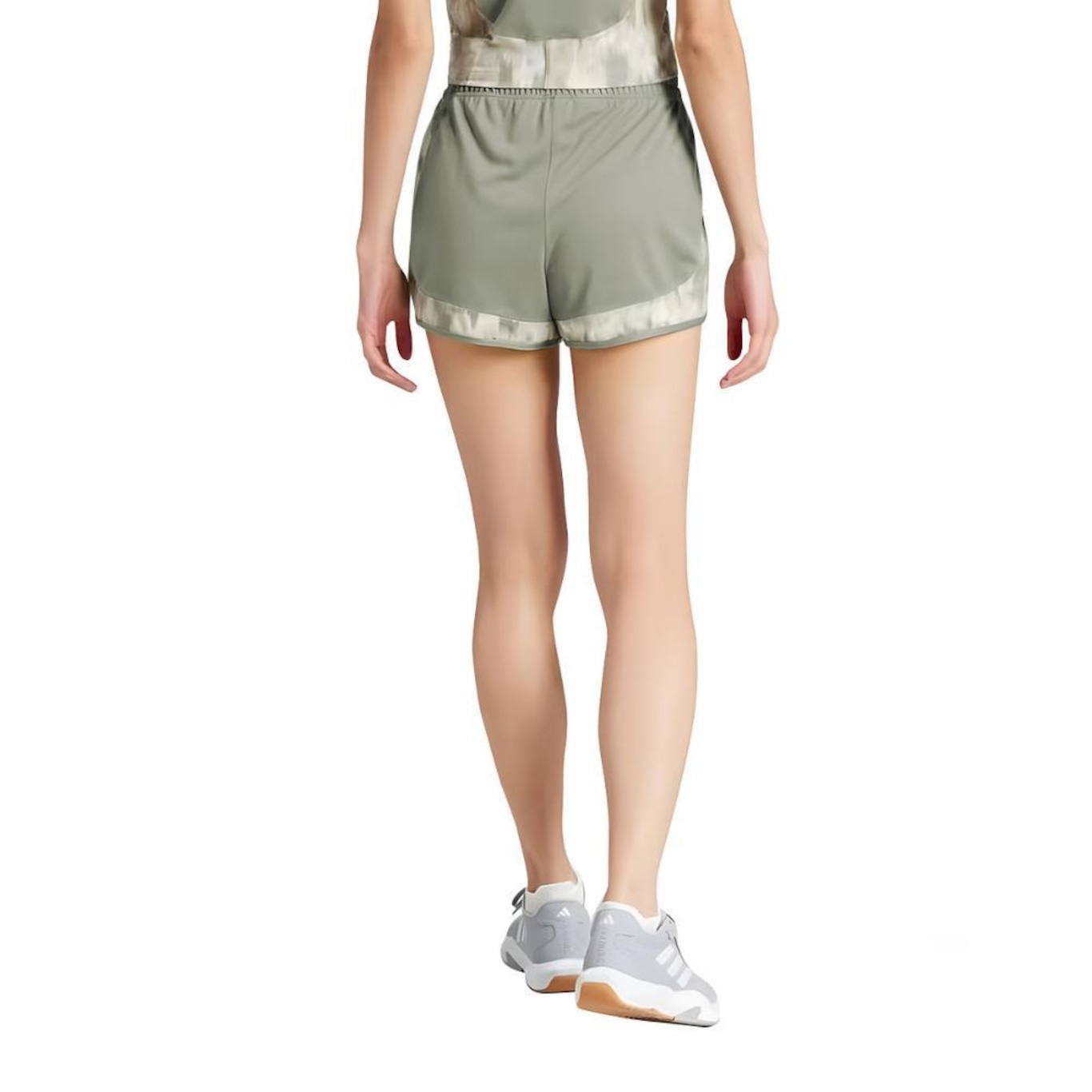 Shorts adidas Training Essentials Pacer Feminina - Foto 4