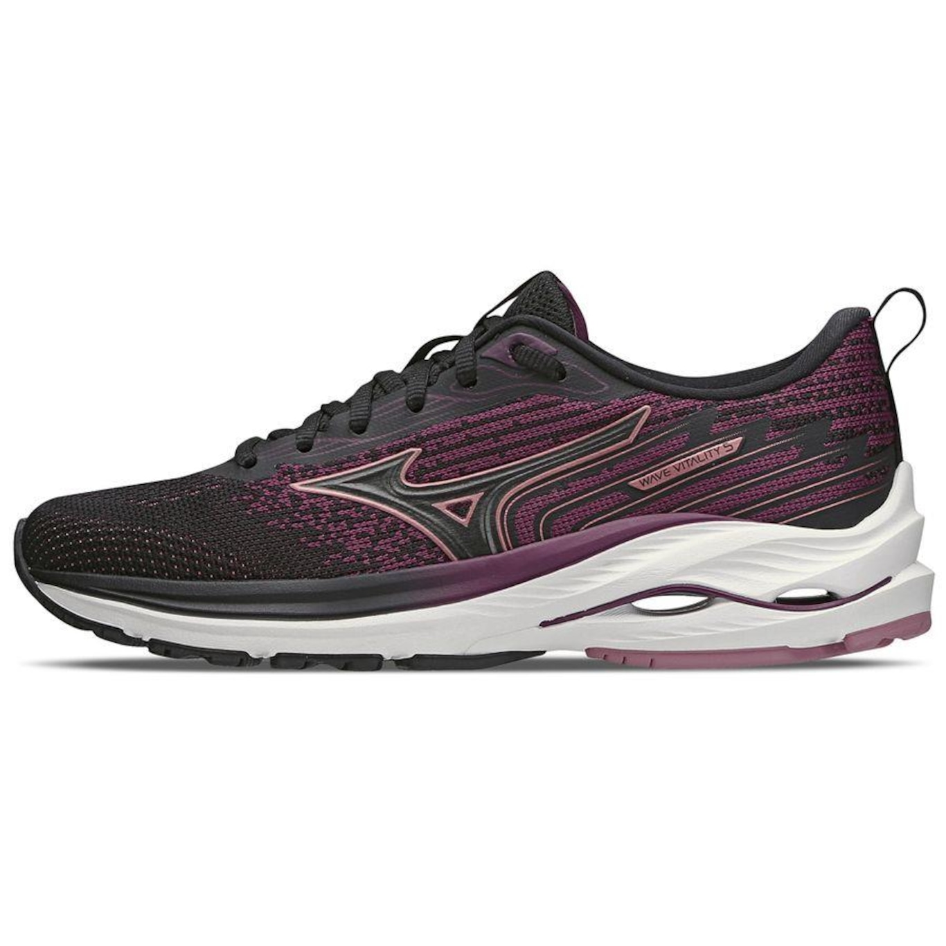 Tênis Mizuno Wave Vitality 5 + 3 Pares de Meia Cano Médio - Feminino - Foto 2