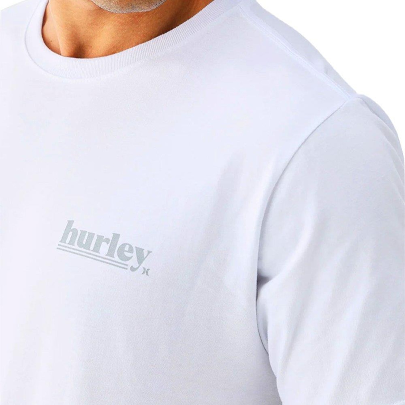 Camiseta Hurley Silk Puff - Masculina - Foto 3