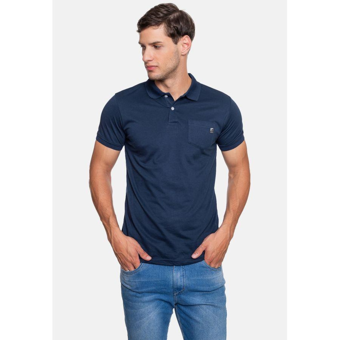 Camisa Polo Fatal Piquet Hipnose - Masculina - Foto 4