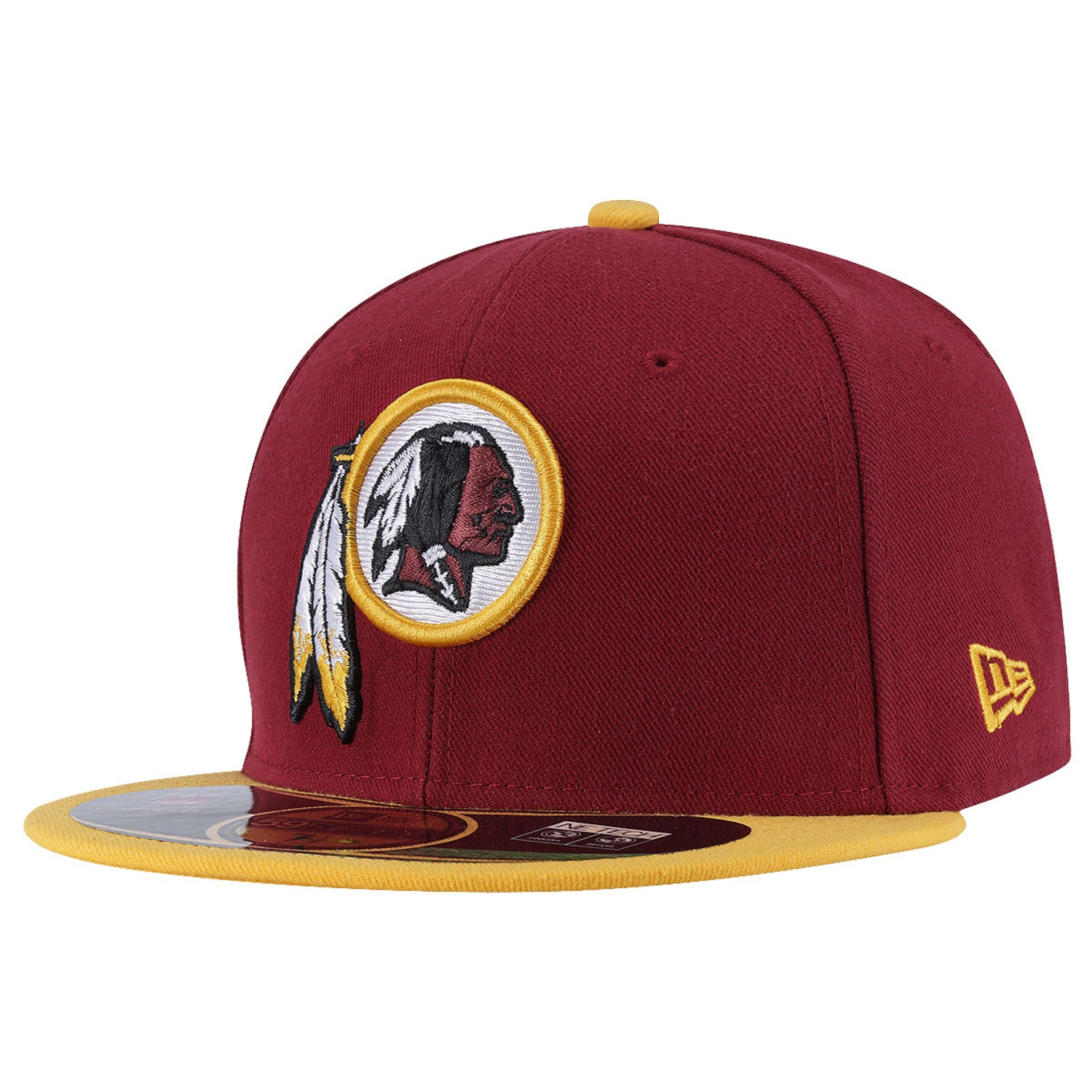 Boné Aba Reta New Era Washington Redskins NFL - Fechado - Adulto - Foto 4