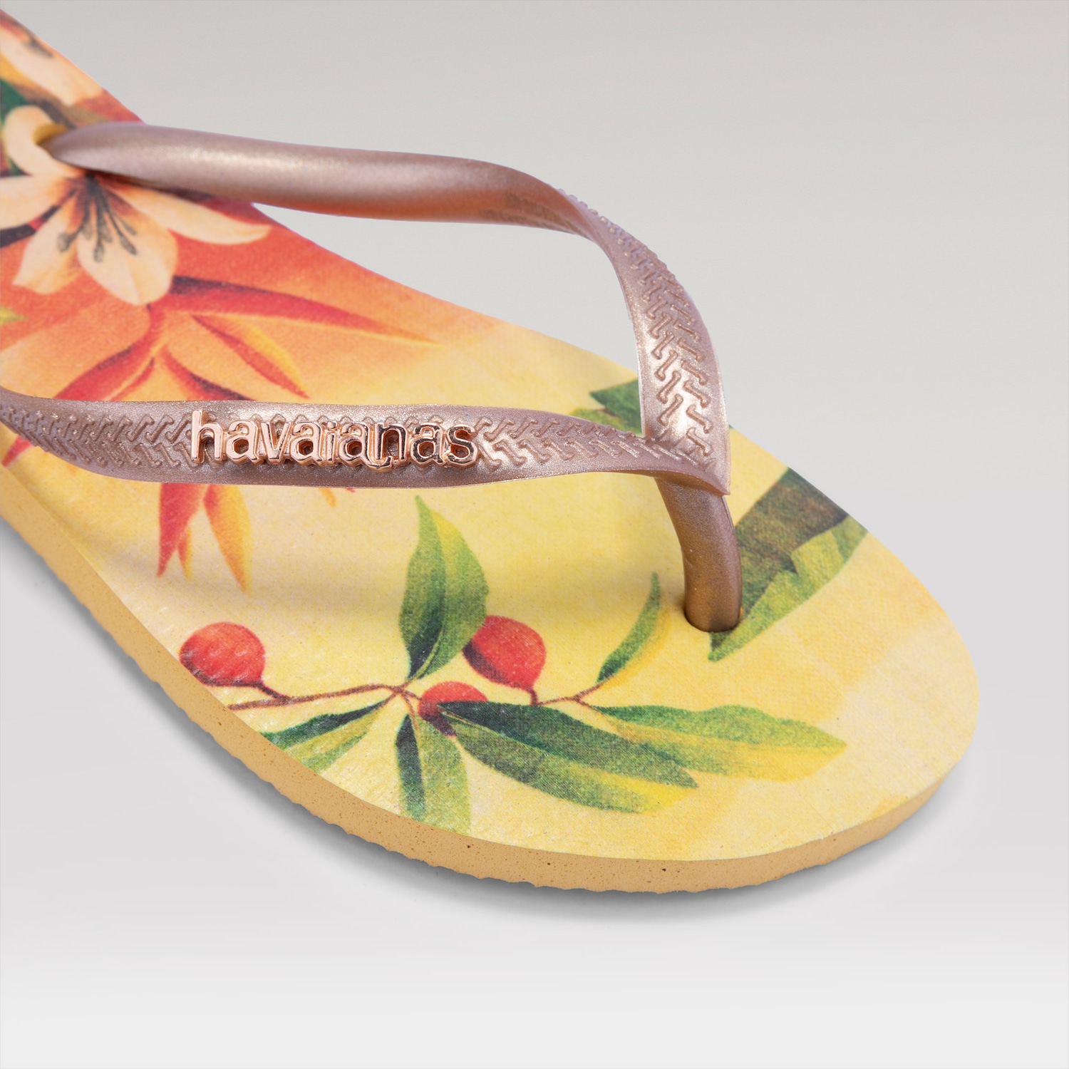 Chinelo Havaianas Slim Tropical Feminino - Foto 3
