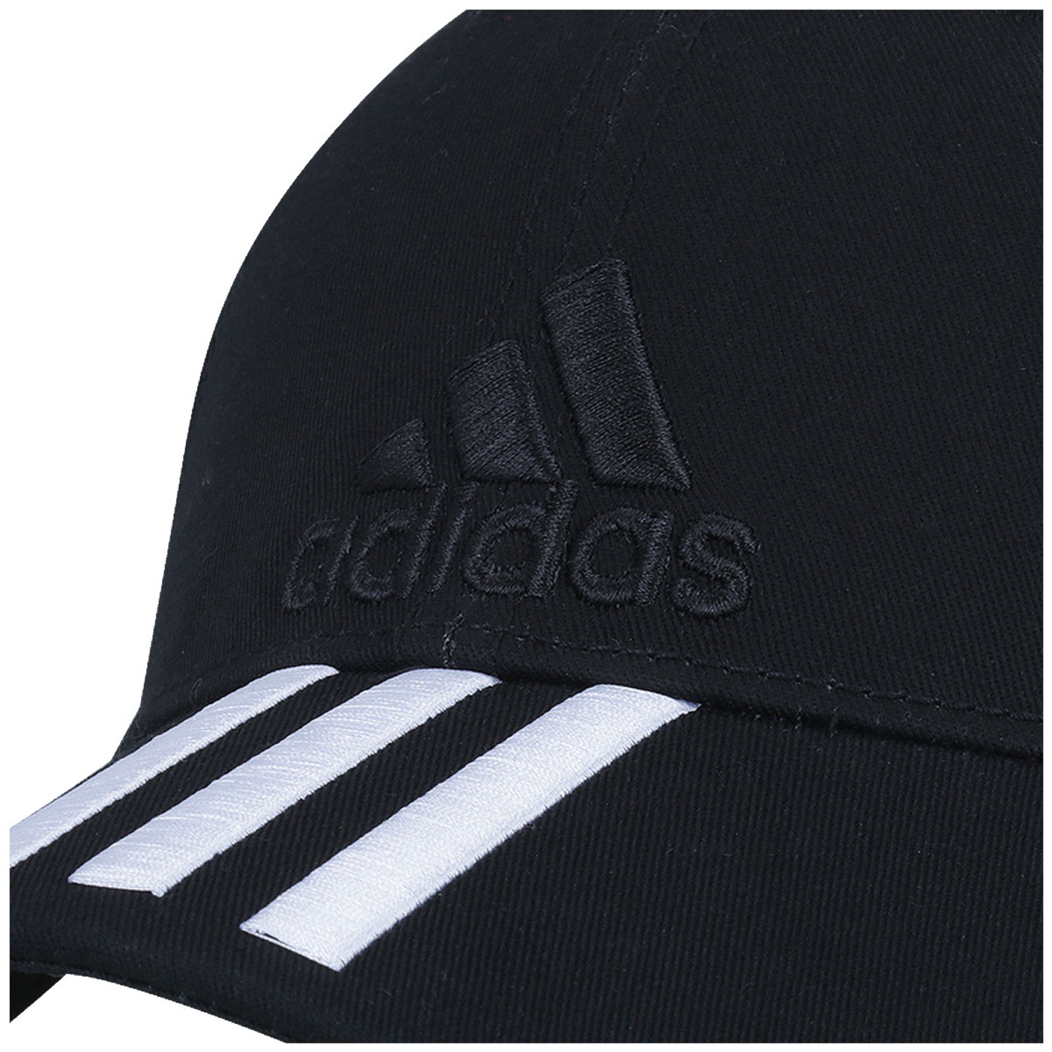 Boné Aba Curva adidas Ess 3S Cotton - Strapback - Adulto - Foto 3
