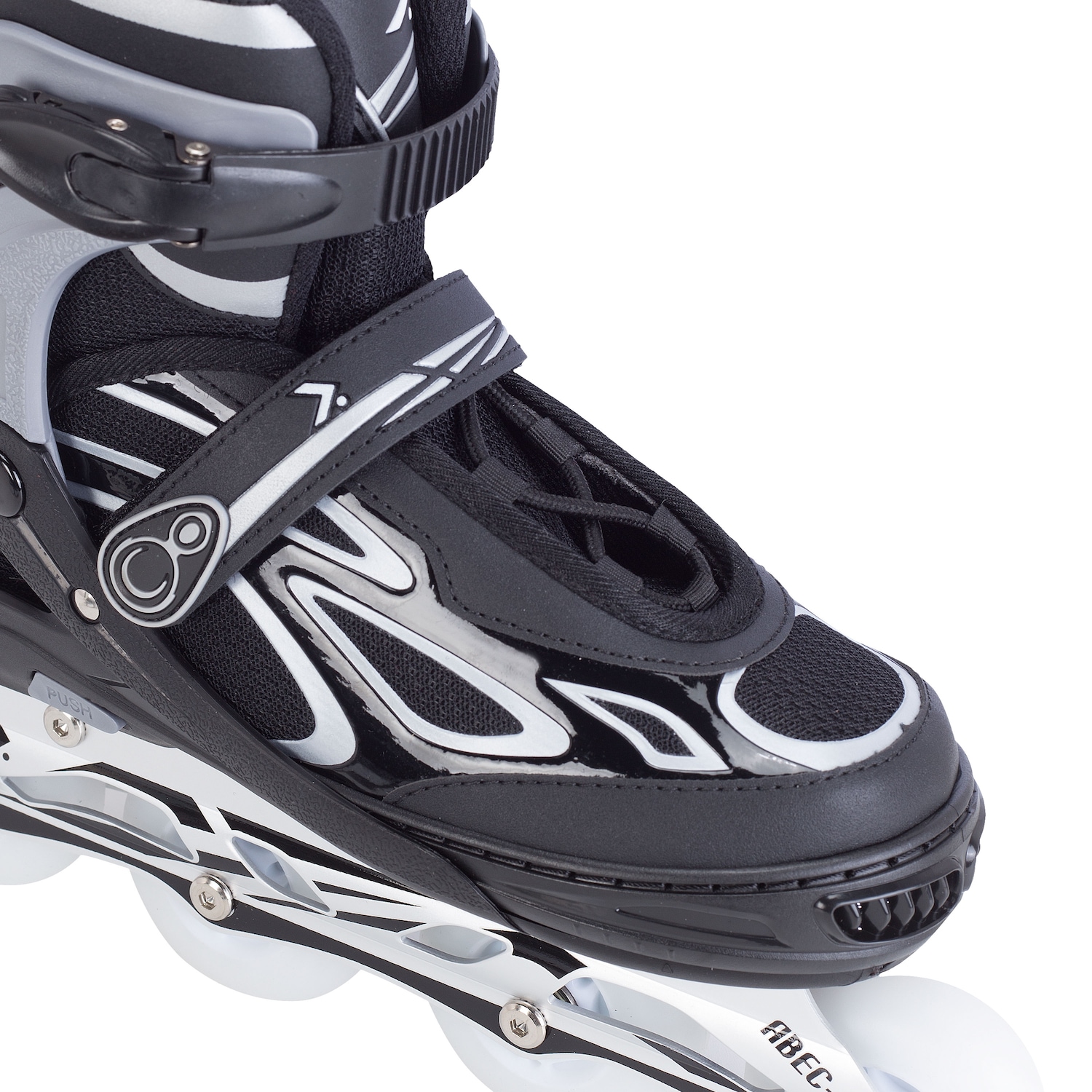 Patins Oxer Light - In Line - Fitness - ABEC 7 - Ajustável - Foto 4