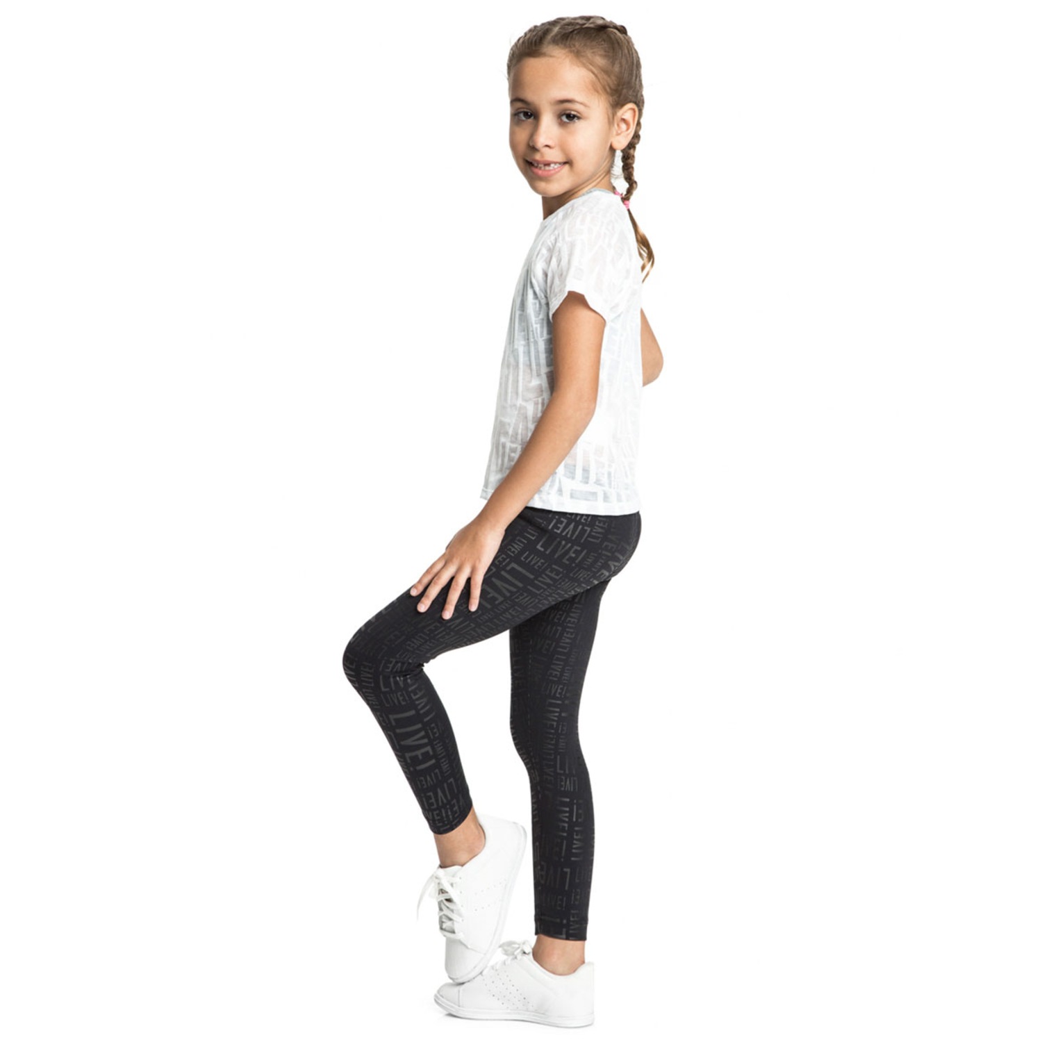 Camiseta Live See Feminina - Infantil - Foto 3