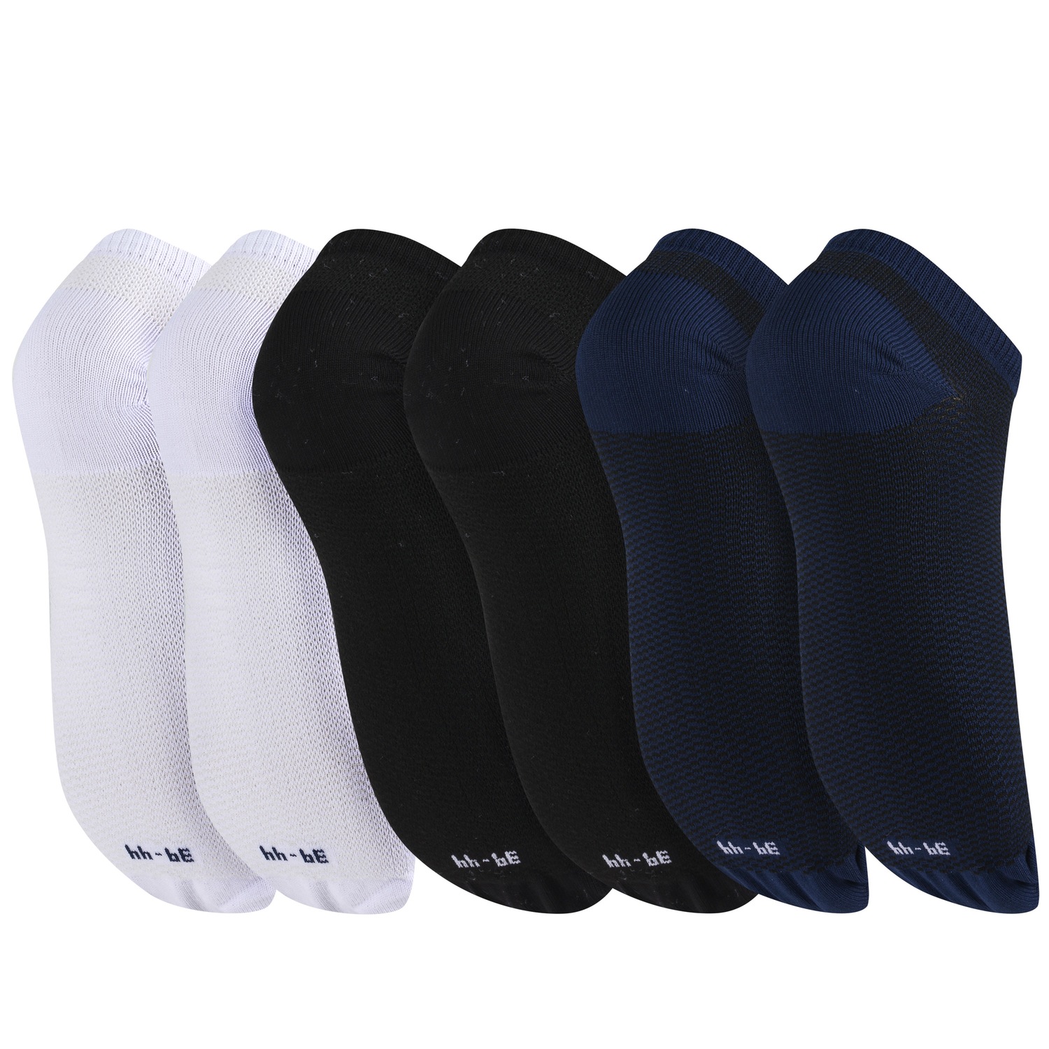 Kit de Meias Invisível Oxer Fiber com 6 Pares - Masculino - Foto 2
