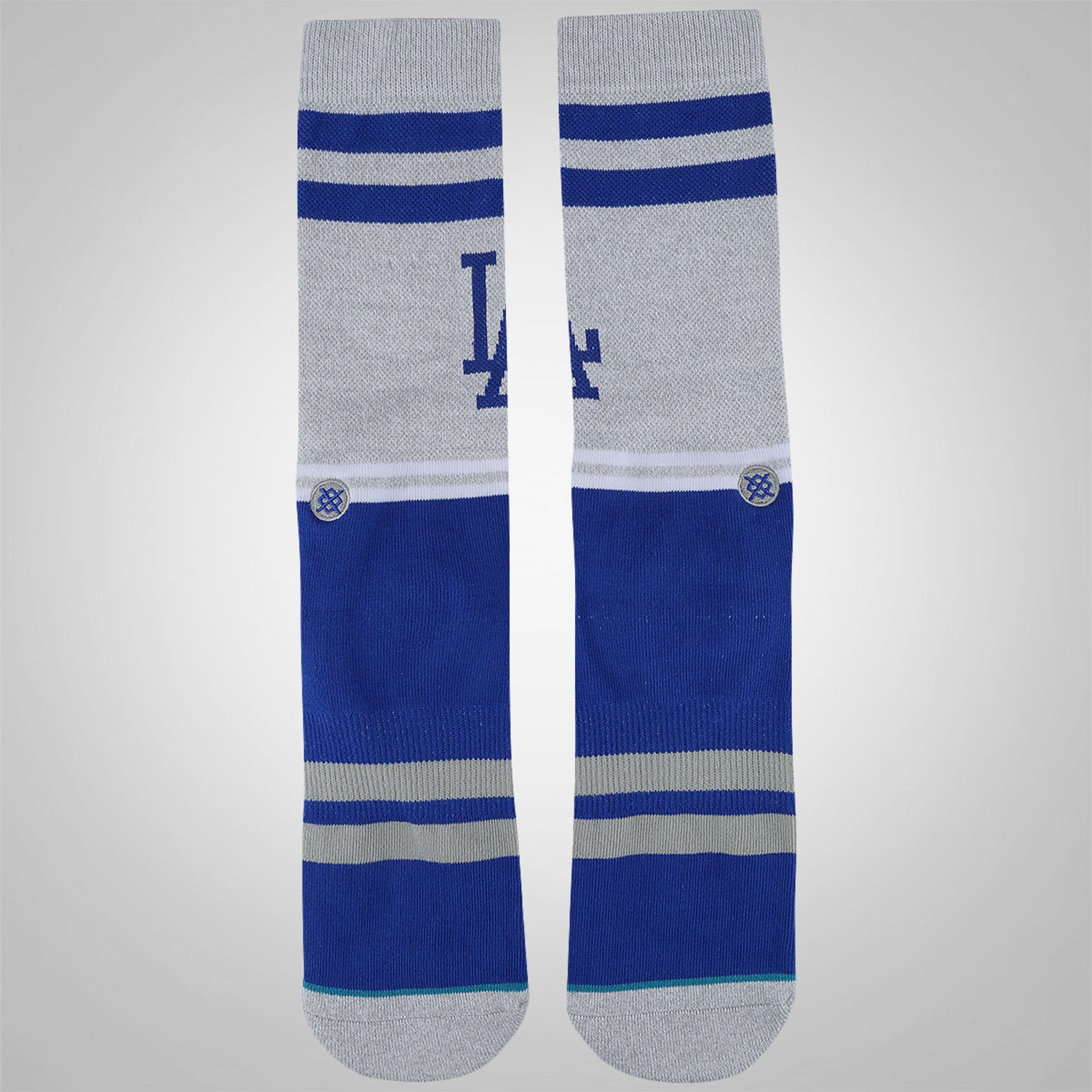 Meia Cano Alto Stance Los Angeles Dodgers - Adulto - Foto 4