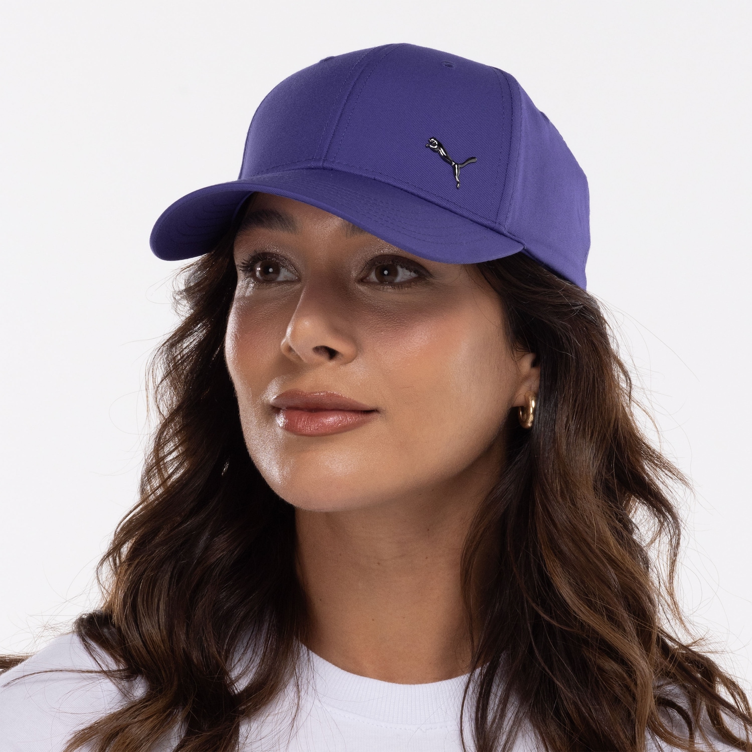Boné Aba Curva Puma Metal Cat - Strapback - Adulto - Foto 2
