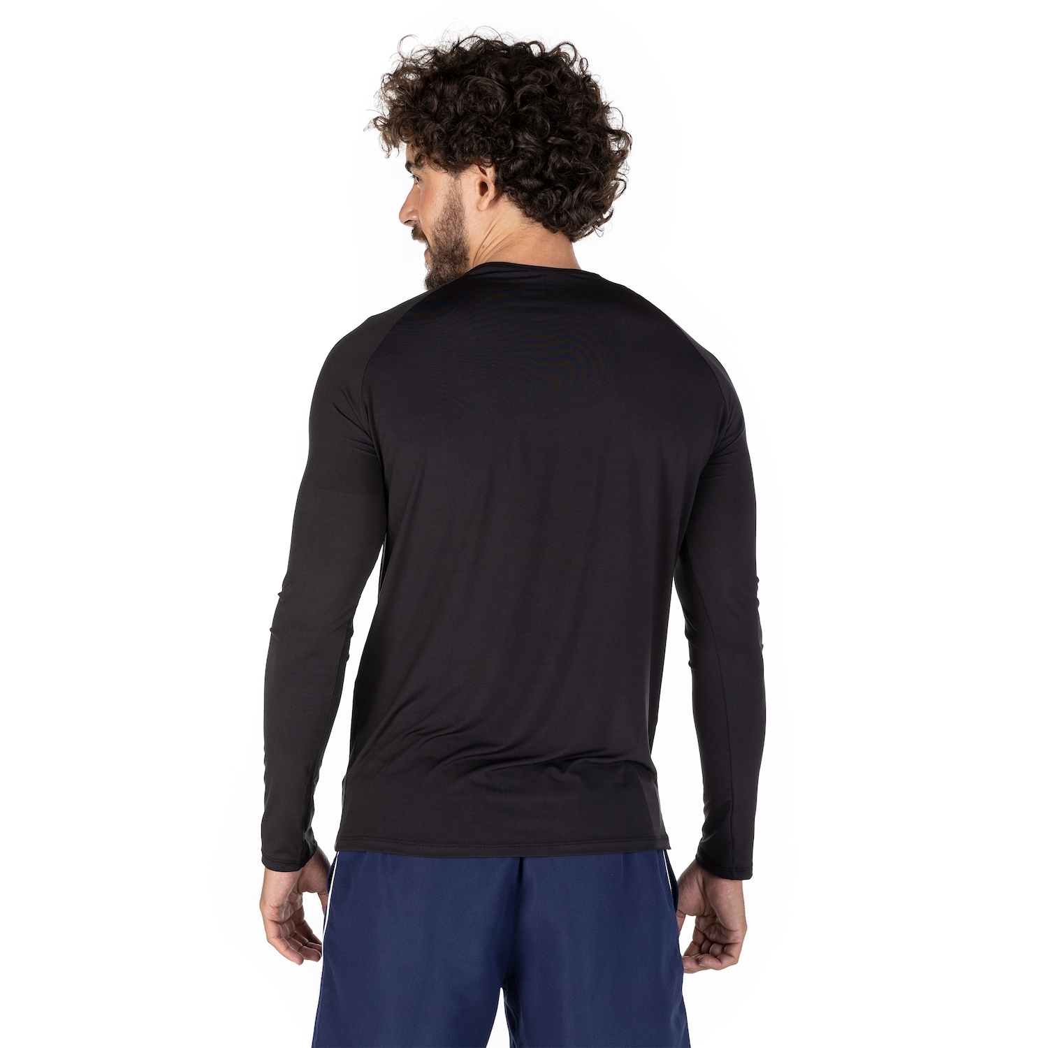 Camiseta Manga Longa com Proteção Solar UV 50+ Oxer New - Masculina - Foto 3