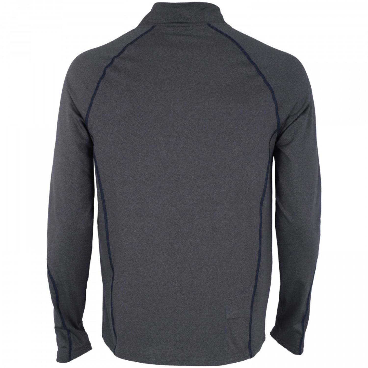 Camiseta Manga Longa Oxer Meio Zíper - Masculina - Foto 2